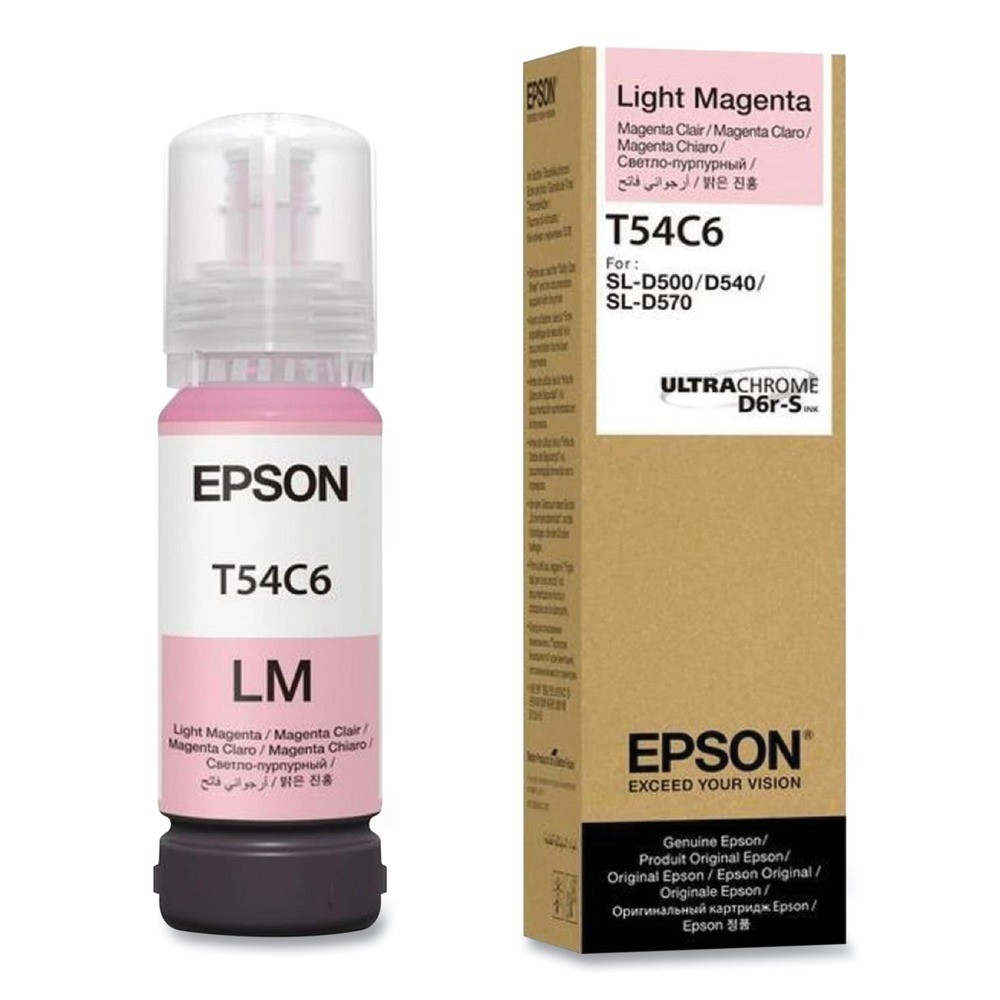 Epson T54C620 UltraChrome 70 mL Ink – Light Magenta New