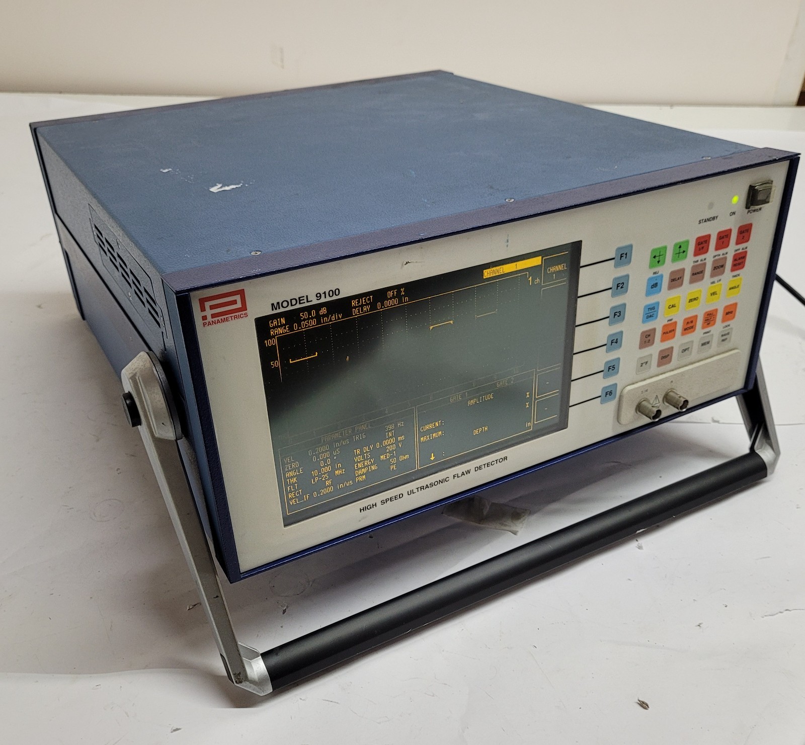 Panametrics 9100 High Speed Ultrasonic Flaw Detector Version 1.48