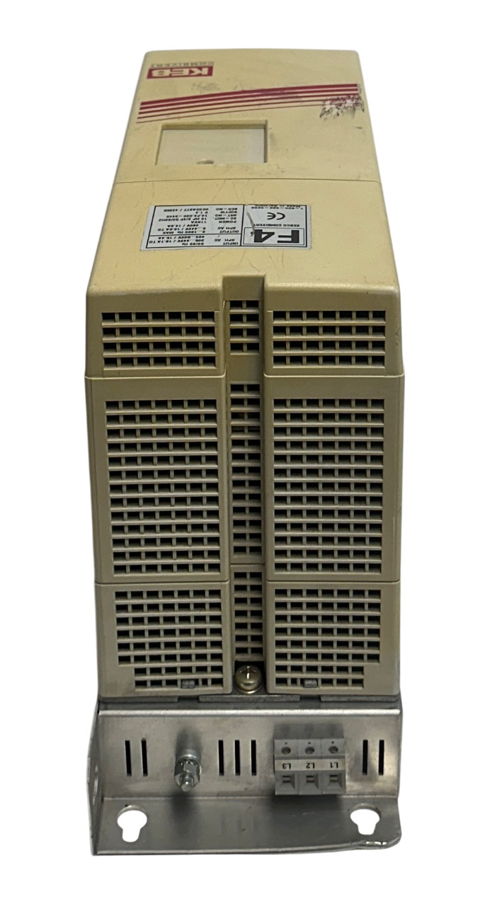 KEB 14.F4.C3E-3440 / 14F4C3E3440 KEBCO F4 COMBIVERT AC DRIVE 10HP 2/4P REPAIRED