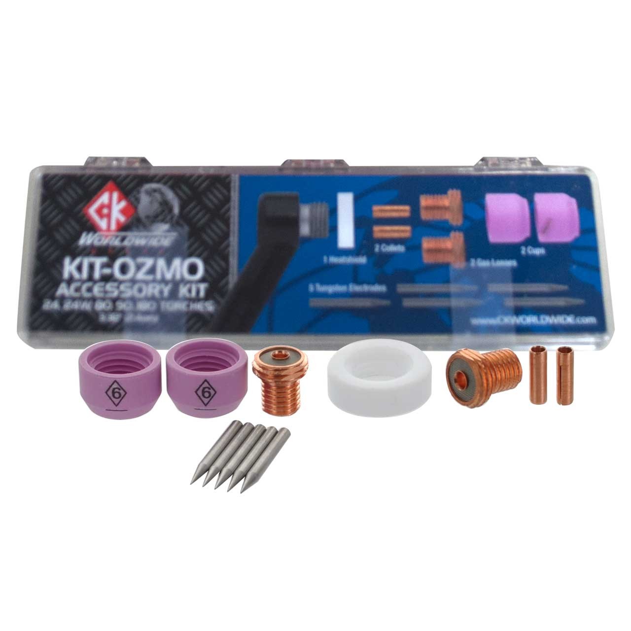 CK Worldwide KIT-OZMO TIG Accessory Kit OZMO Consumables