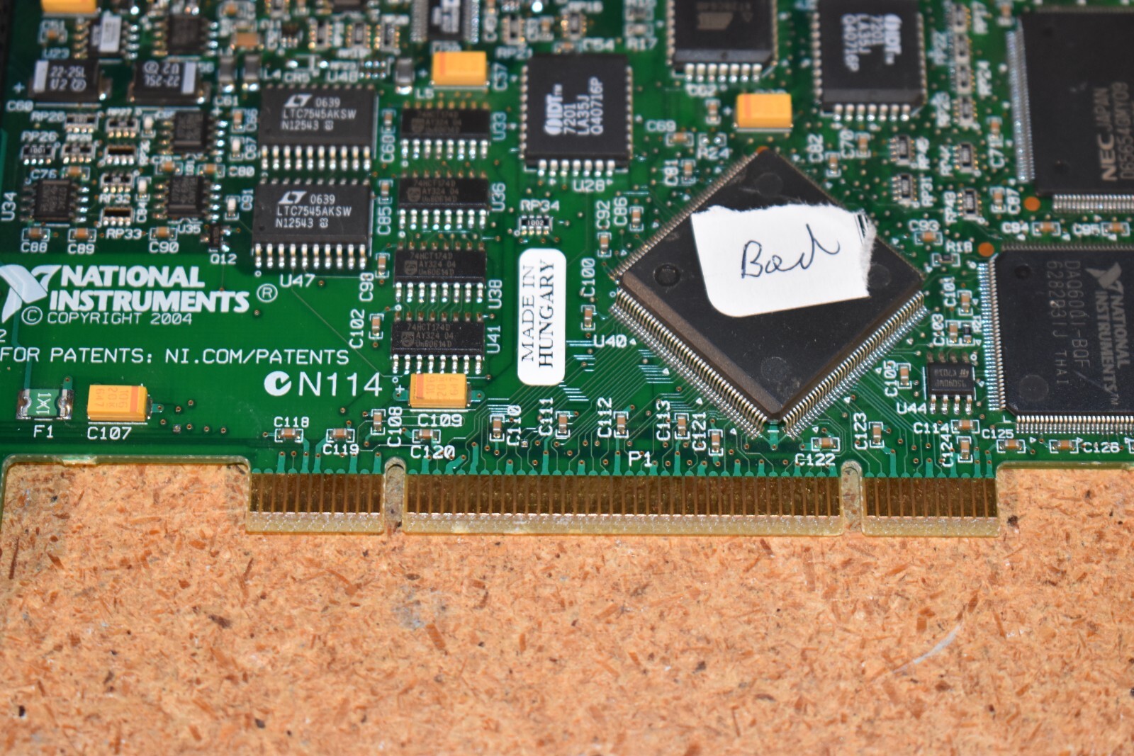National Instruments PCI-6024E Multifunction I/O Device Analog And Digital Card