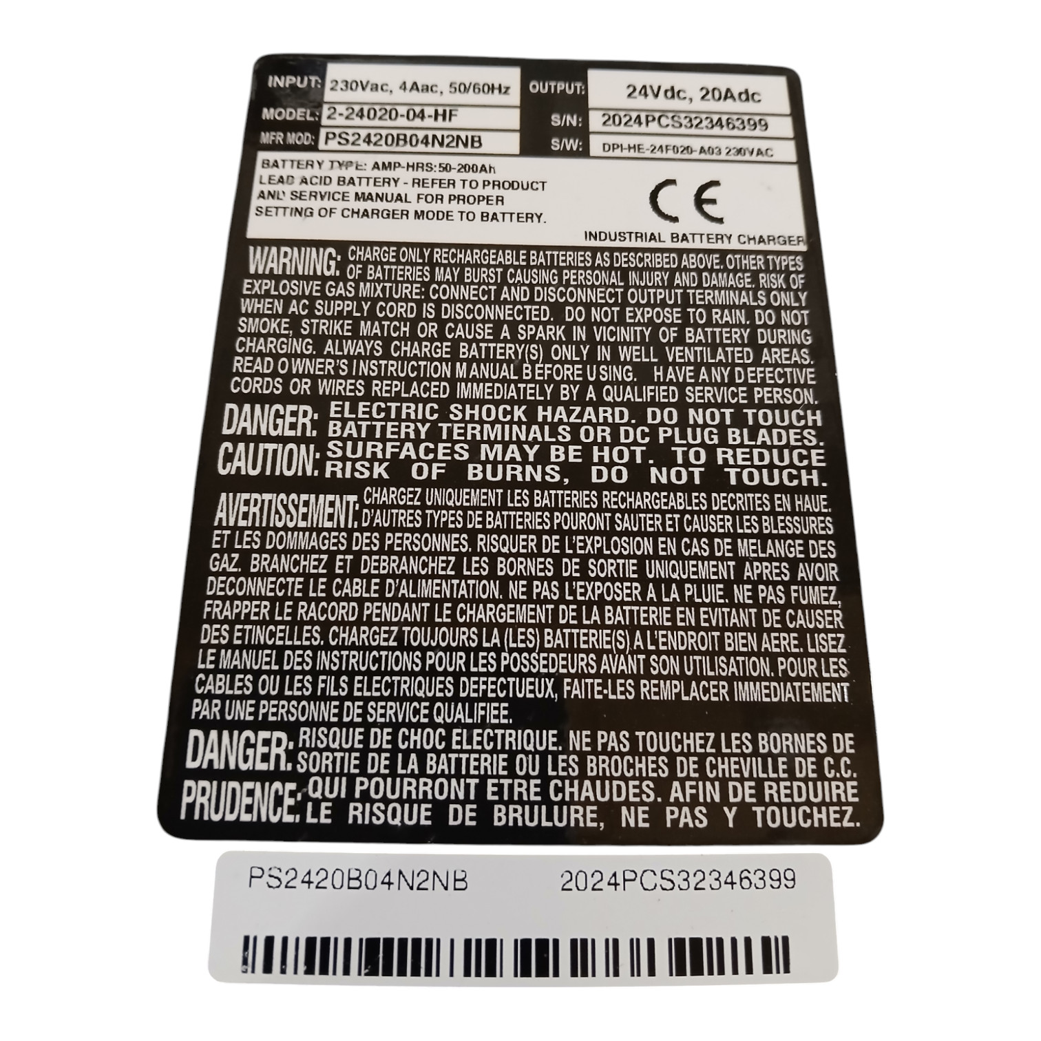 Pro Charging Systems, Patriot Series, High Frequency, Multi-Chemistry, Charger