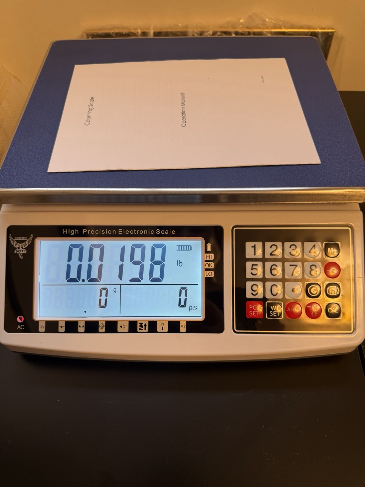 Digital Counting Scale – Inventory Scale And Weight Counting 33lb Capacity NEW