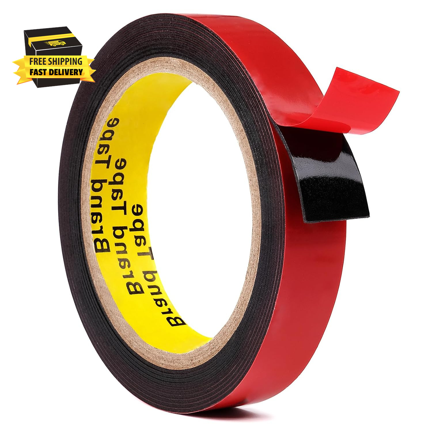 Clear Double-Sided Tape – 0.8″ X 16Ft, Heavy Duty Mounting Tape for Automotive,
