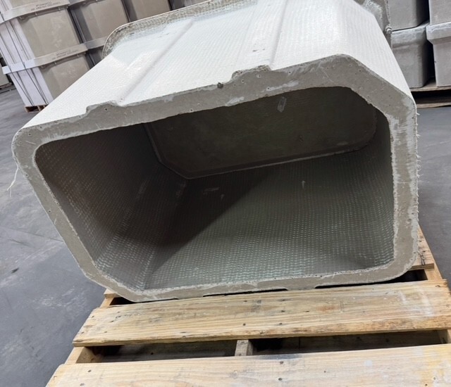 24x36x36 Polymer Concrete Tier 22 Traffic Handhole Vault Open Bottom, w/Lid