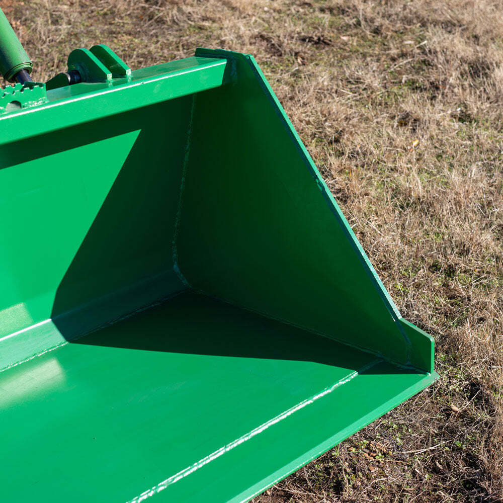 Titan Attachments 5FT Dirt Bucket Attachment Fits John Deere Hook And Pin