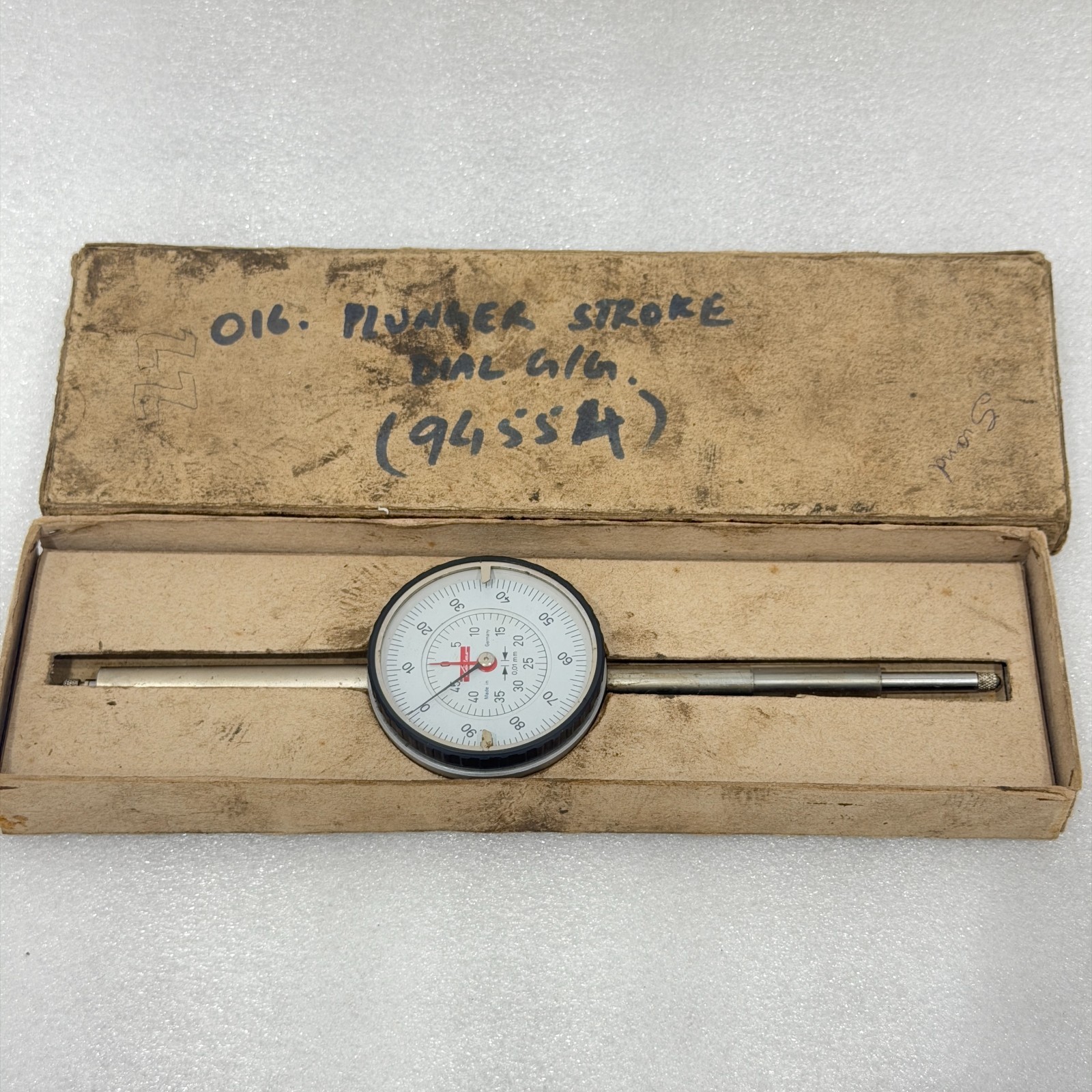KAFER 0.01MM DIAL INDICATOR MADE IN GERMANY PRECISION GAUGE UNUSED FASTSHIP