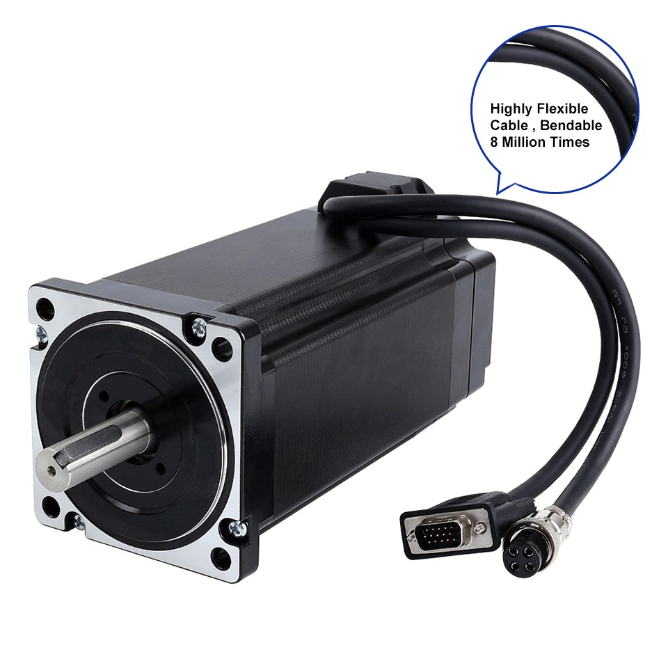 STEPPERONLINE 3Axis 12N.m Nema 34 Closed Loop Servo Stepper Motor Driver CNC Kit