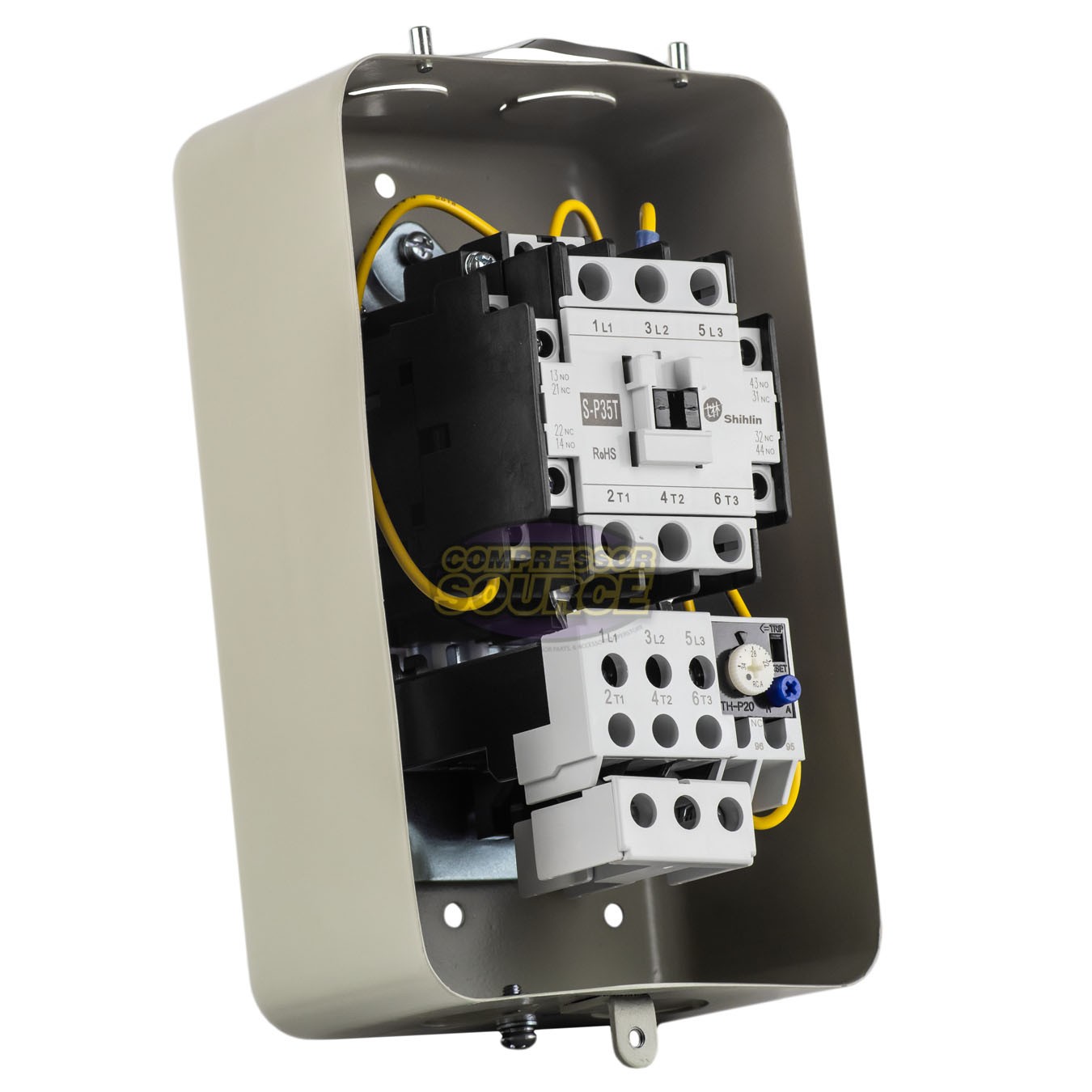 5 HP Single 1 Phase Magnetic Starter Motor Control 220-240 Volt 22-34 Amps