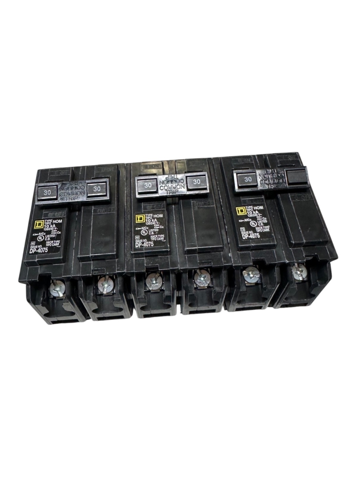 Square D HOM230, 2-Pole 30A Circuit Breaker (LOT OF 3)🔥Fast Shipping🔥