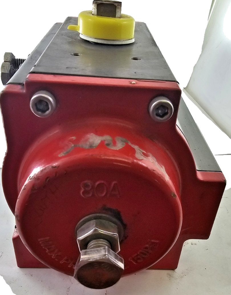 Triac Controls 2CB80DA4 Double Acting Actuator 80A 150PSI