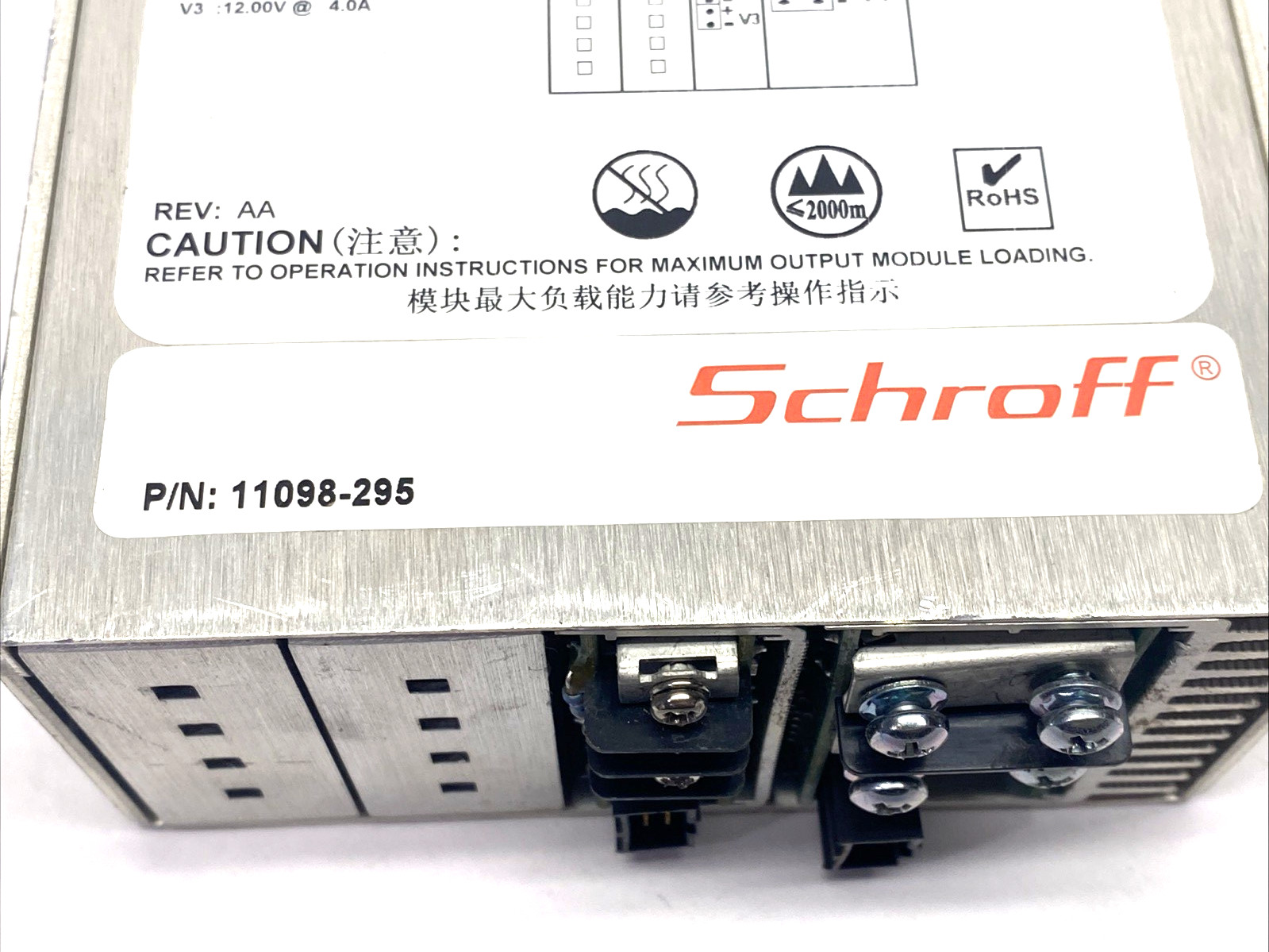 Artesyn MP4-2F-4LL-00 MVP AC/DC Converter 240VAC 5.2V 60A 12V 10A 12V 4A 600W