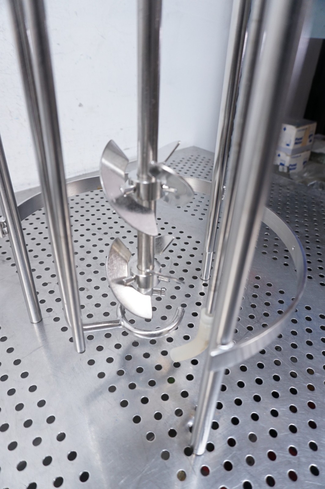 Sartorius Stedum Bioreactor headplate stirrer 1.4404/4436