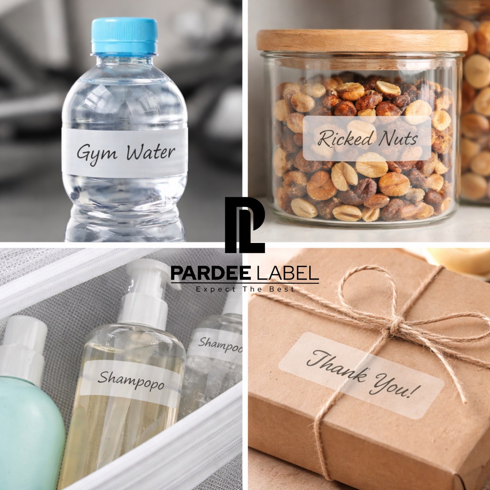 Clear Seal Labels 3/4″ x 2-3/4″ Transparent Stickers 250/Roll