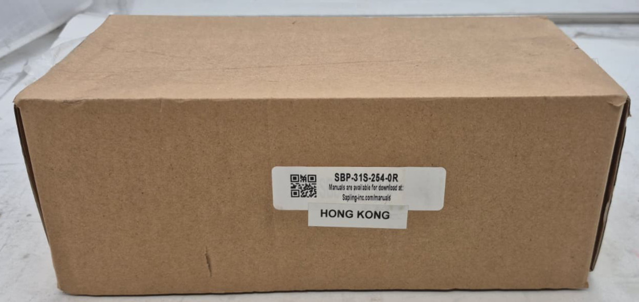 Open Box Sapling SBP-31S-254-0R Digital IP Clock – Hong Kong Time