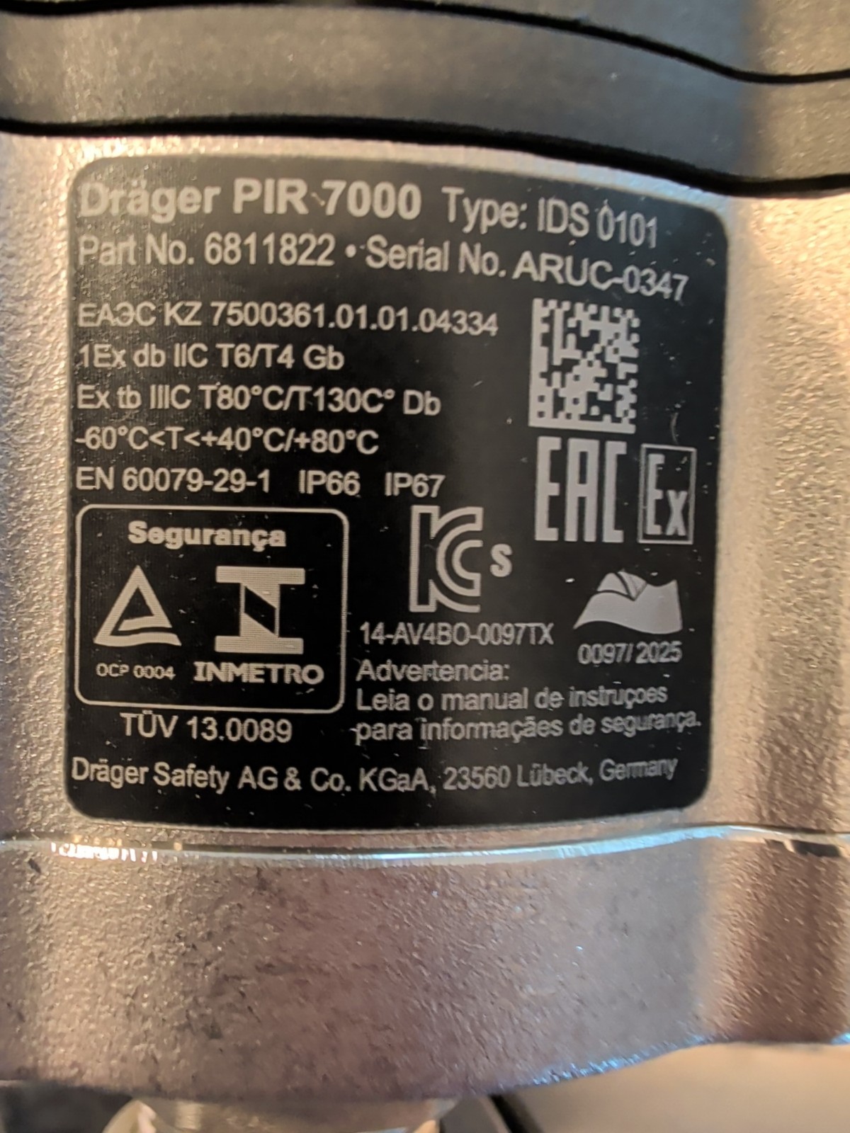 Zero Hours New – Brand New Drager -8344601 And 7000| Gas Detector, Polytron 8000