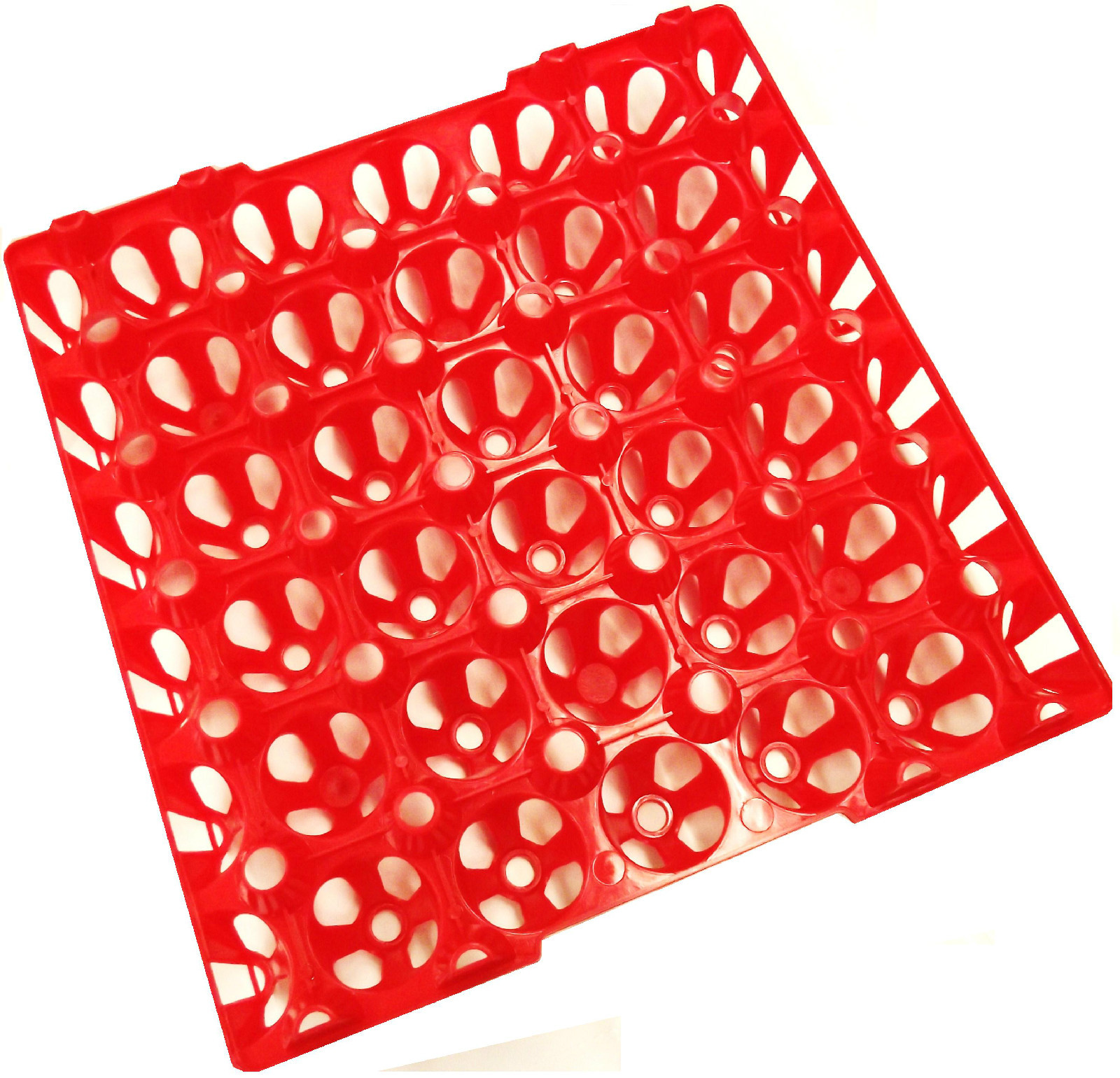 72 RITE FARM PRODUCTS 30 EGG PLASTIC CHICKEN TRAYS SHIPPING CARTON POULTRY FLAT