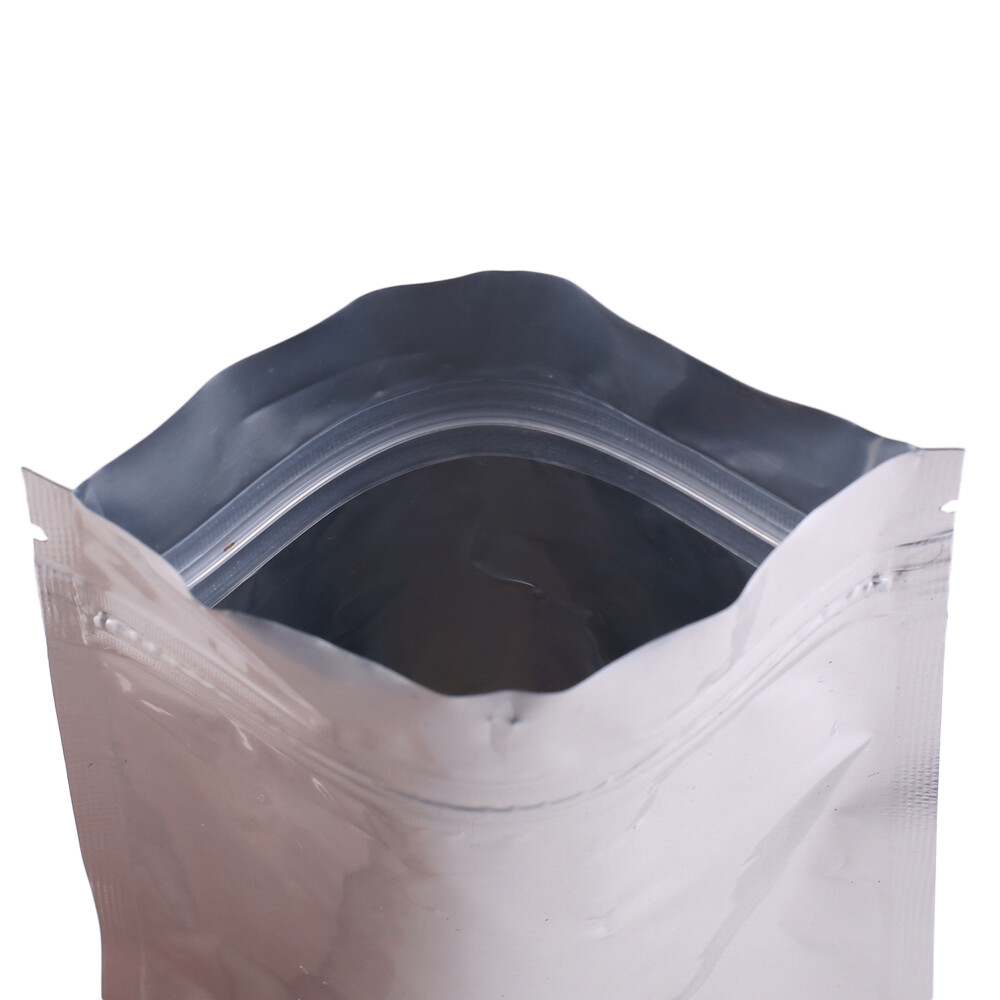 New Flat Silver Heavy Duty Mylar QuickQlick™ Bag Pouches Variety Sizes