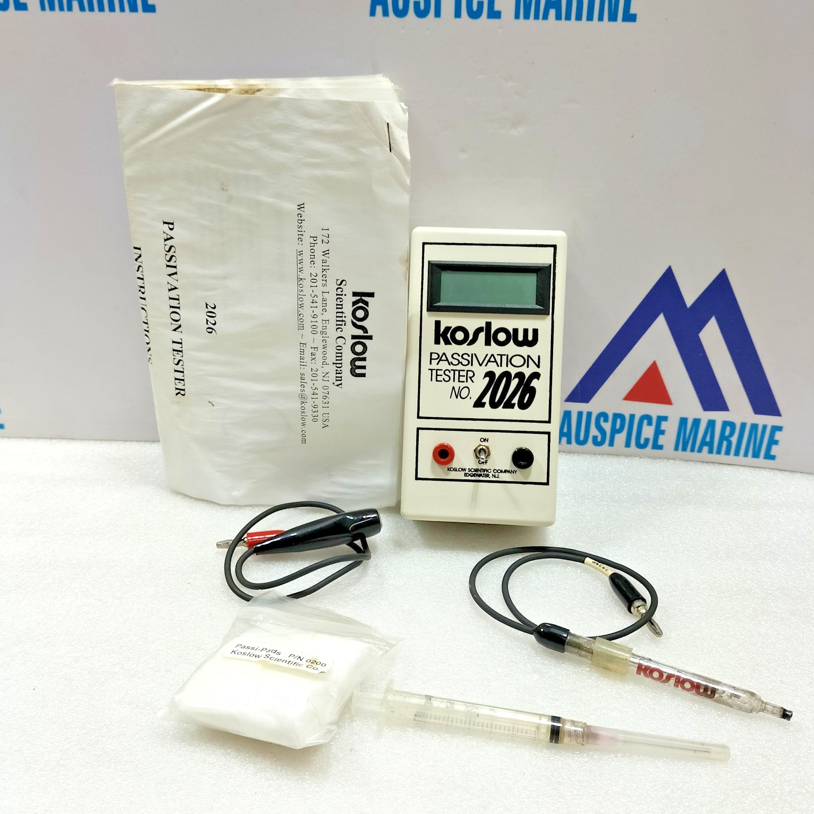 Koslow 2026 Stainless Steel Passivation Tester Passi-Tester