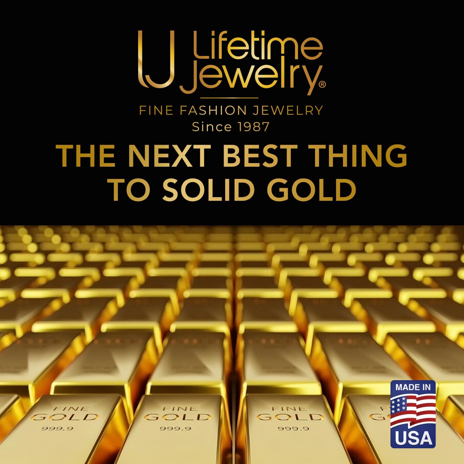 LIFETIME JEWELRY 5mm Cuban Link Chain Necklace for Women and Men 24k Gold Pla…