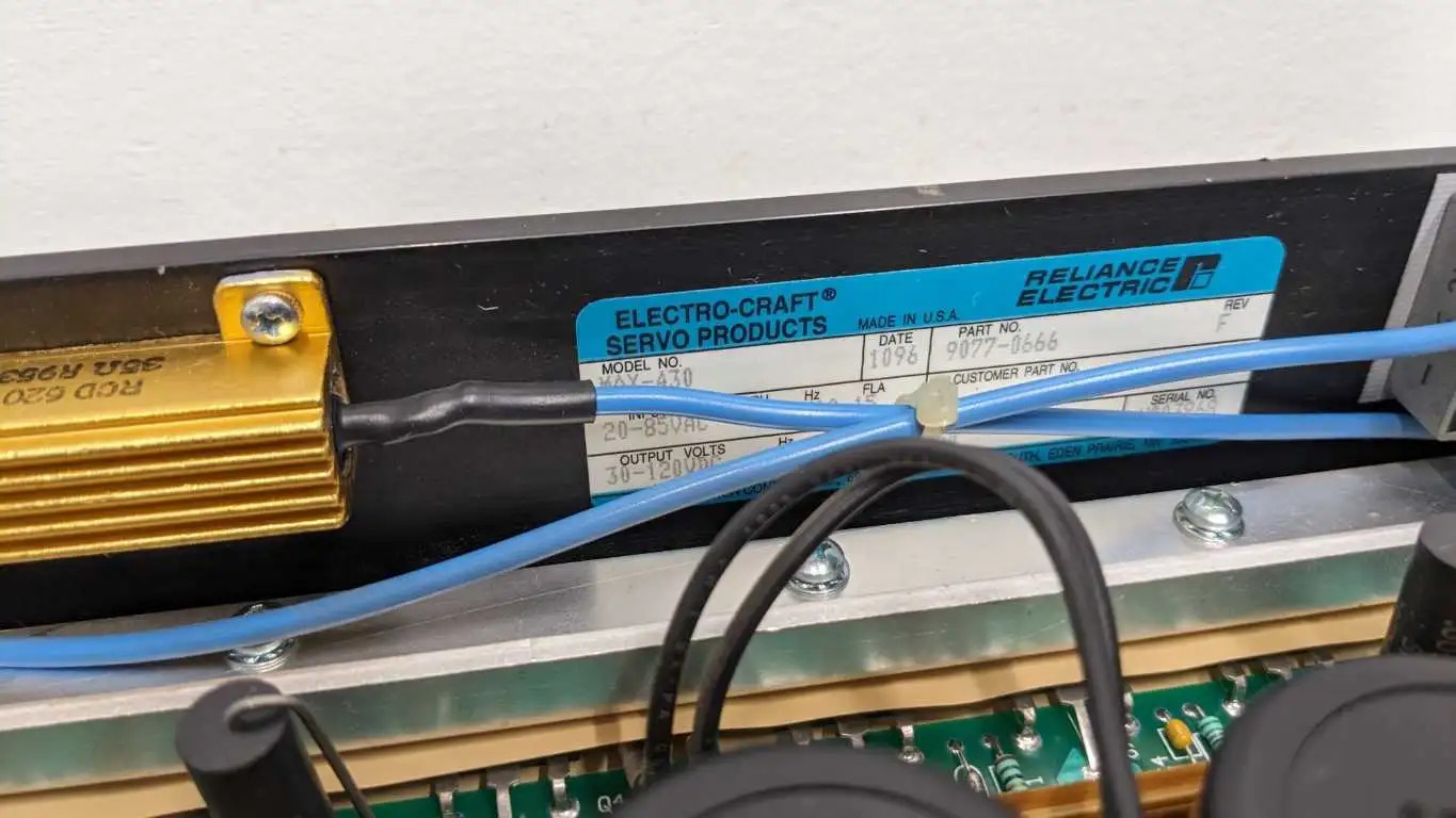 Electro-Craft MAX-430 Brush Servo Drive F 20-85VAC 15A to 30-120VDC 15A 30-Peak
