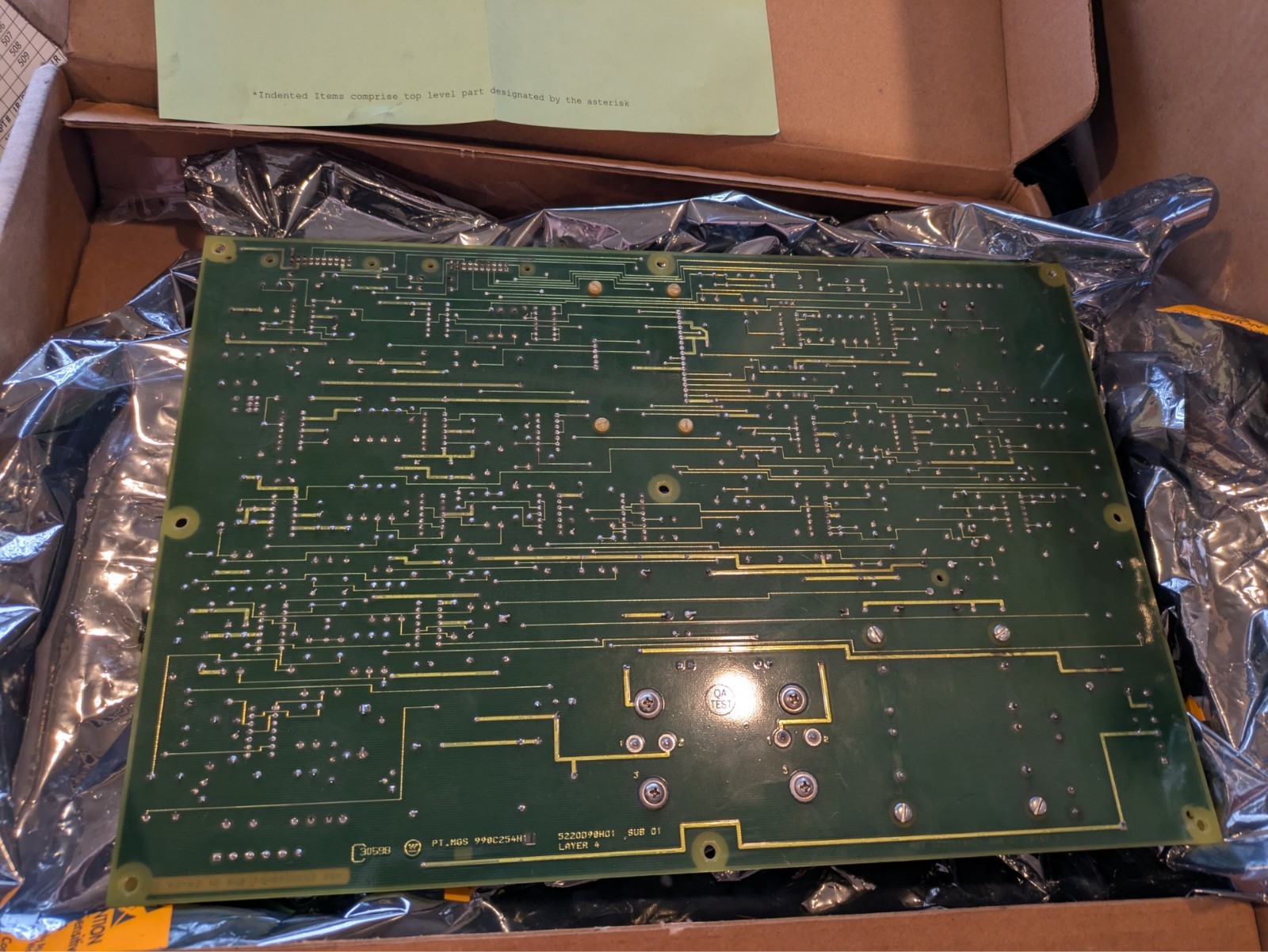 Schindler Elevator MGC PC Board 998C255H14R Repaired OEM Control Board w/ Papers