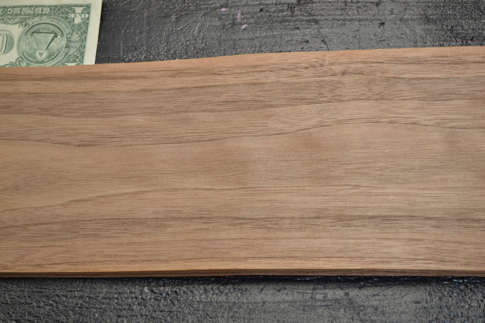 Walnut Raw Wood Veneer Sheet 5 x 70 inches 1/42nd 7628-25