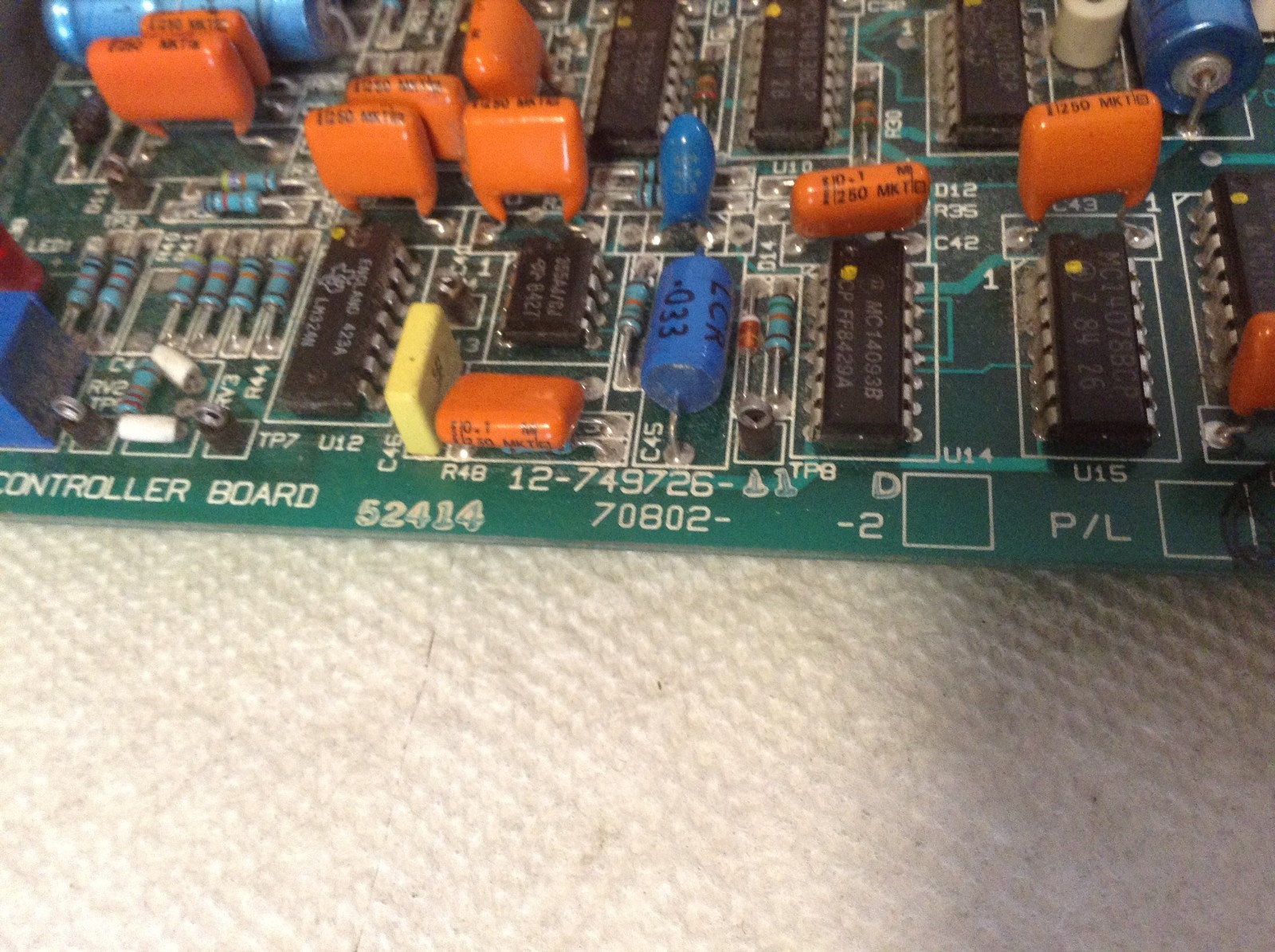 Emerson 12-749726-11 Phase Control Board 70802-10-3