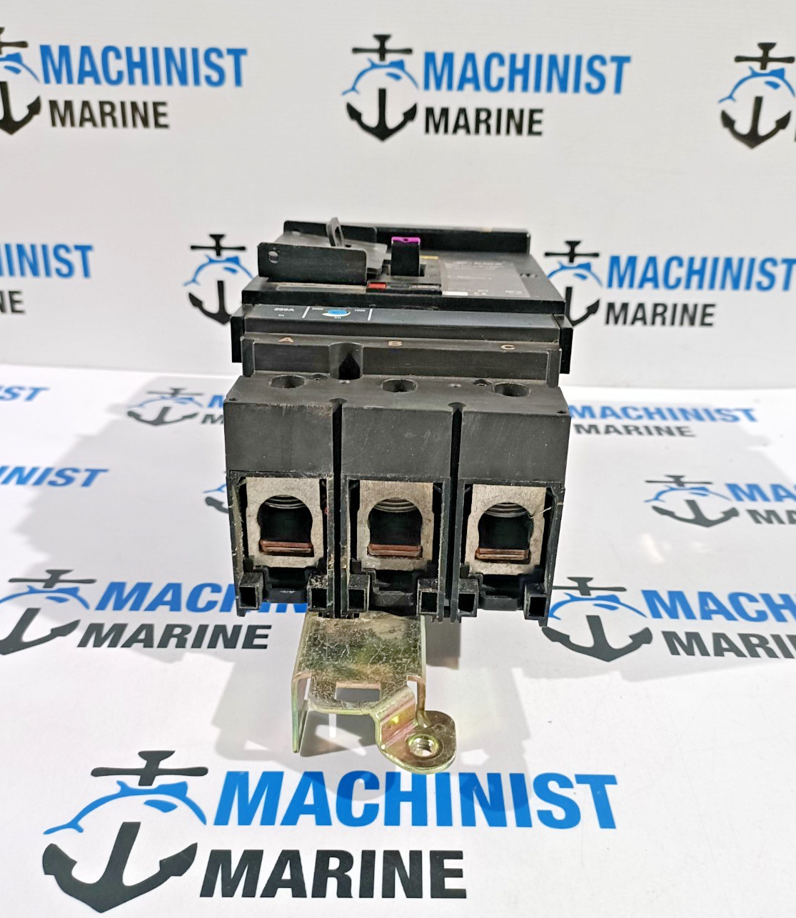 SQUARE D POWERPACT JJ 250 JJA36200CA 200A 3P CAT A CIRCUIT BREAKER 07184 J FRAME