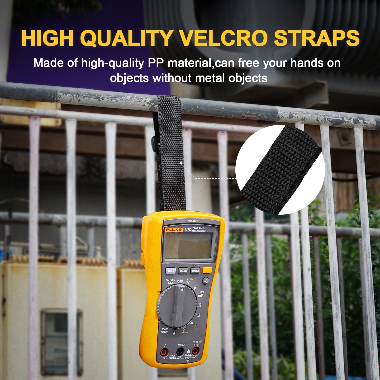 Magnet Hanger Kit For Fluke Multimeter Instruments Meter Snap Adapter And Hangin