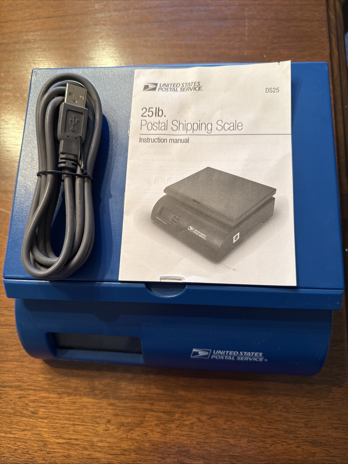 United States USPS Postal Shipping Scale DS25 Portable 25lb Brand New