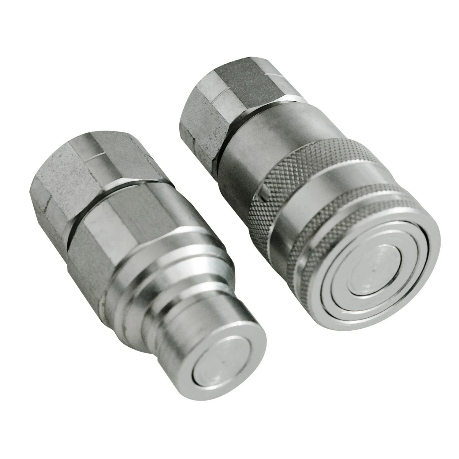 1/2″ NPT Skid Steer Hydraulic Couplers/couplings, Bobcat Flat Face Quick Connect