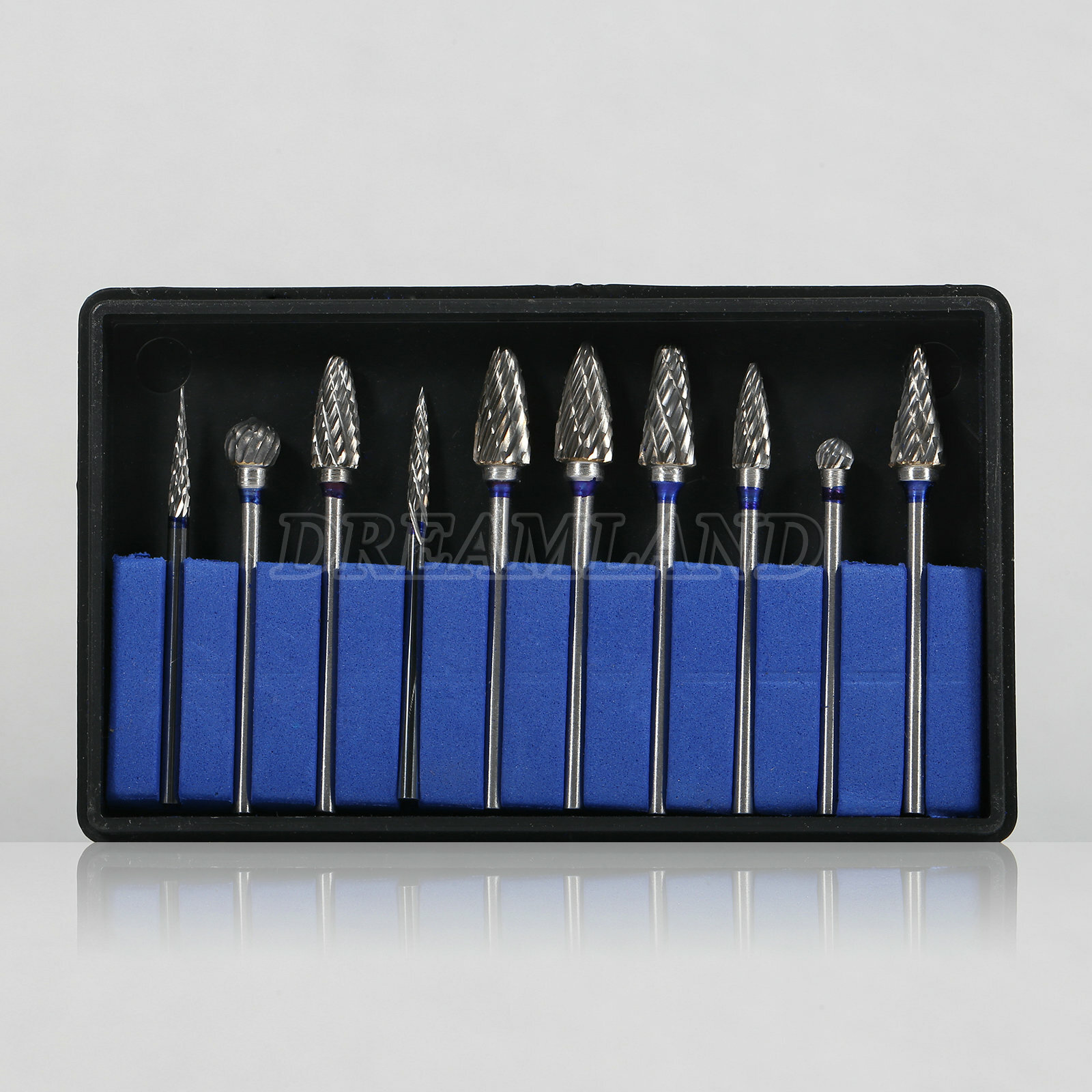 10x Denta lTungsten Carbide Dental Acrylic Bur Drill 2.35mm Fit Teeth Handpiece