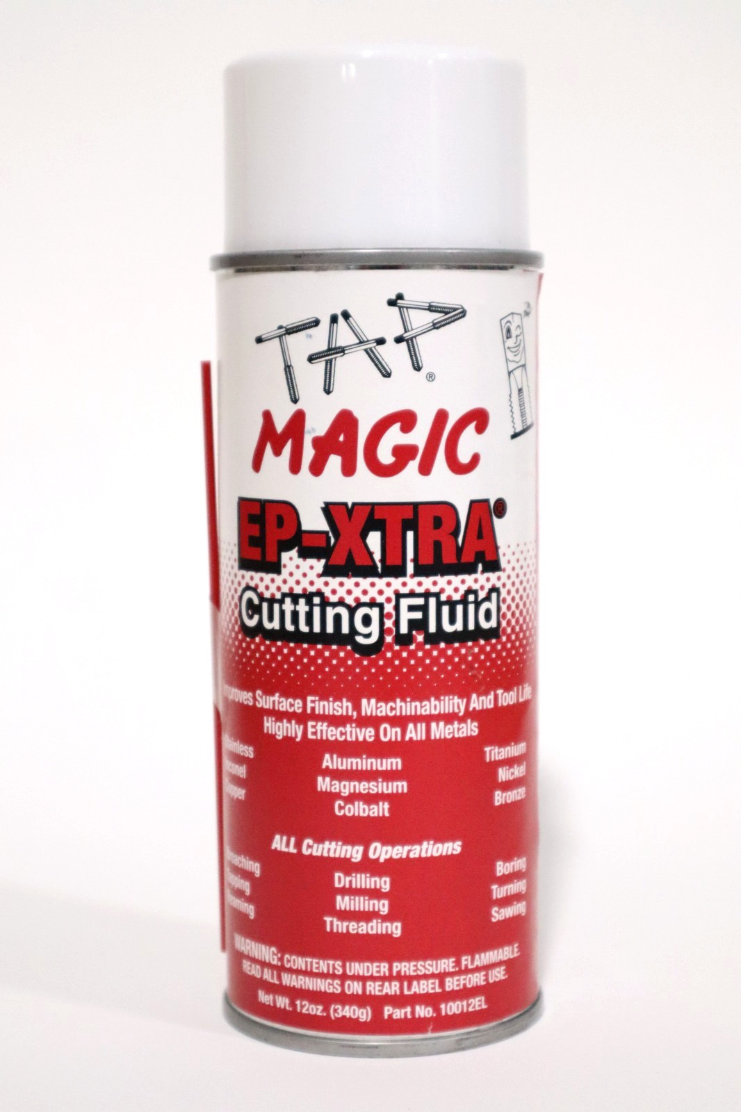 TAP MAGIC EP-XTRA CUTTING FLUID , 12 oz. AEROSOL 10012EL