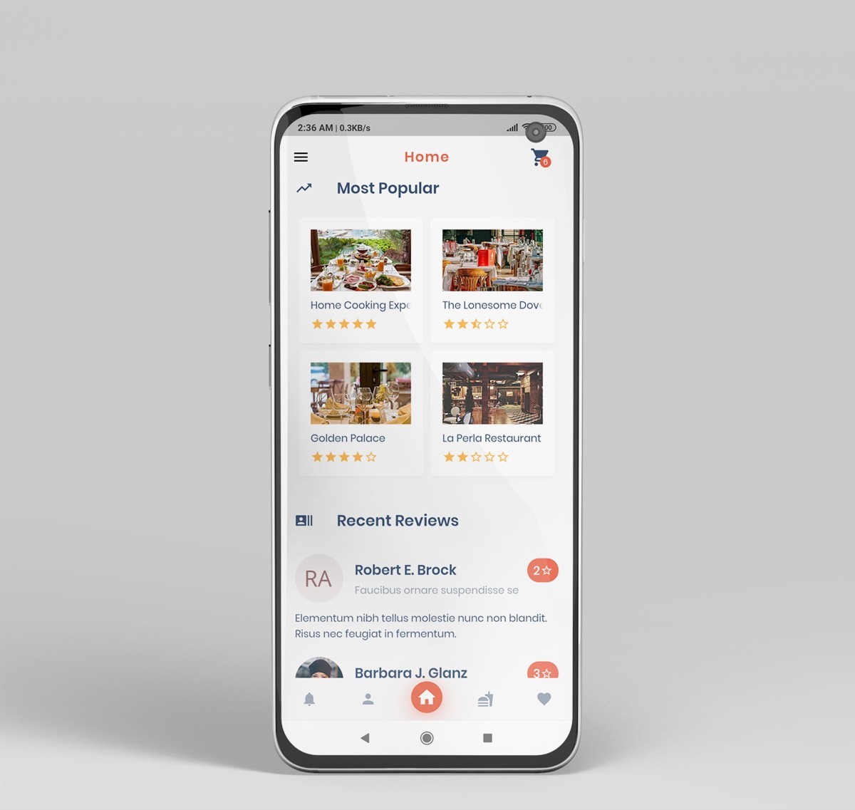 Food Delivery Flutter App | Android & iOS | PHP Laravel Admin Panel