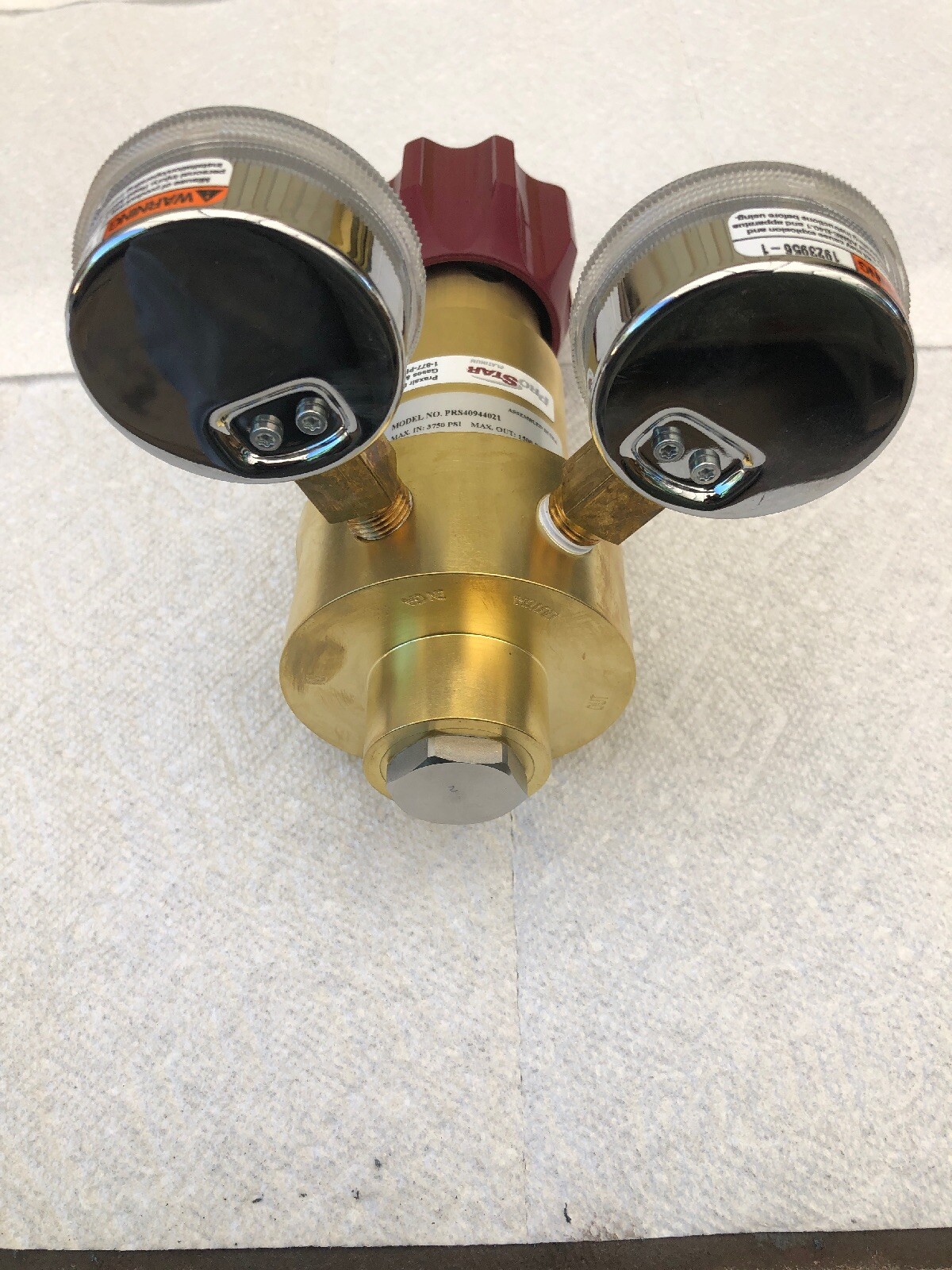 Pro Star Platinum Pressure Regulator. PRS40944021 0-1500PSI