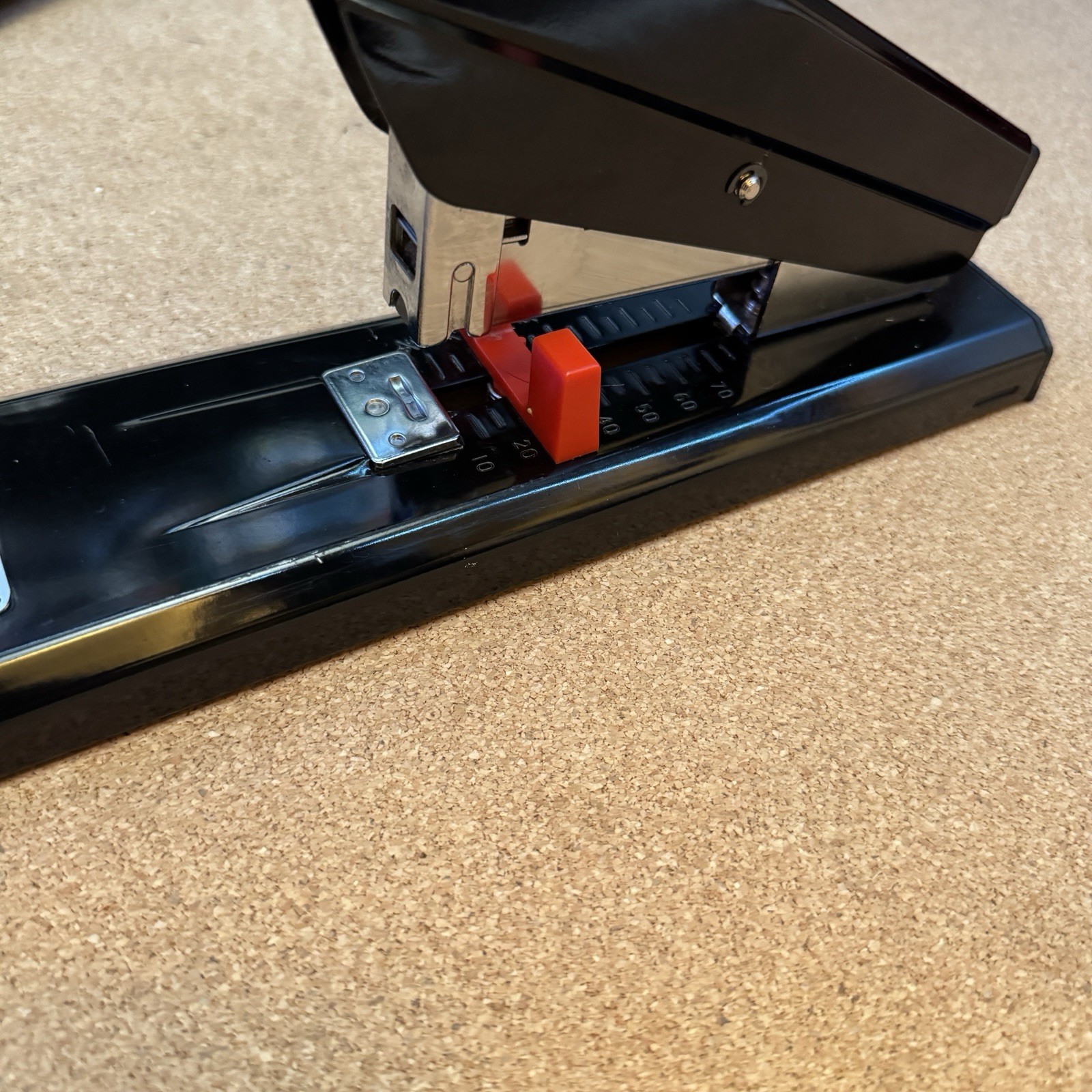 Includes: The stapler pictured. No staples provided. Ready for immediate use.