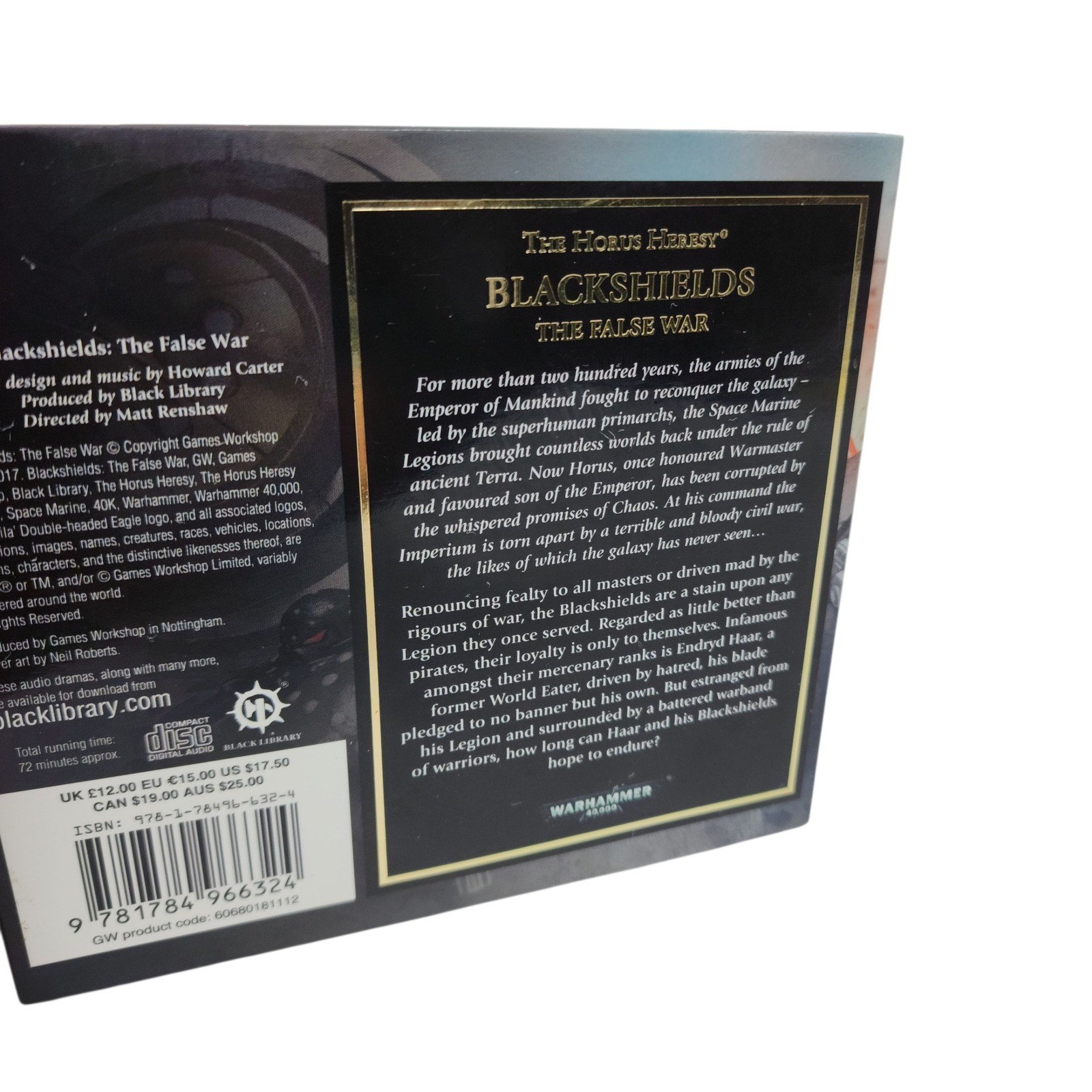 Blackshields The False War – The Horus Heresy Josh Reynolds Book