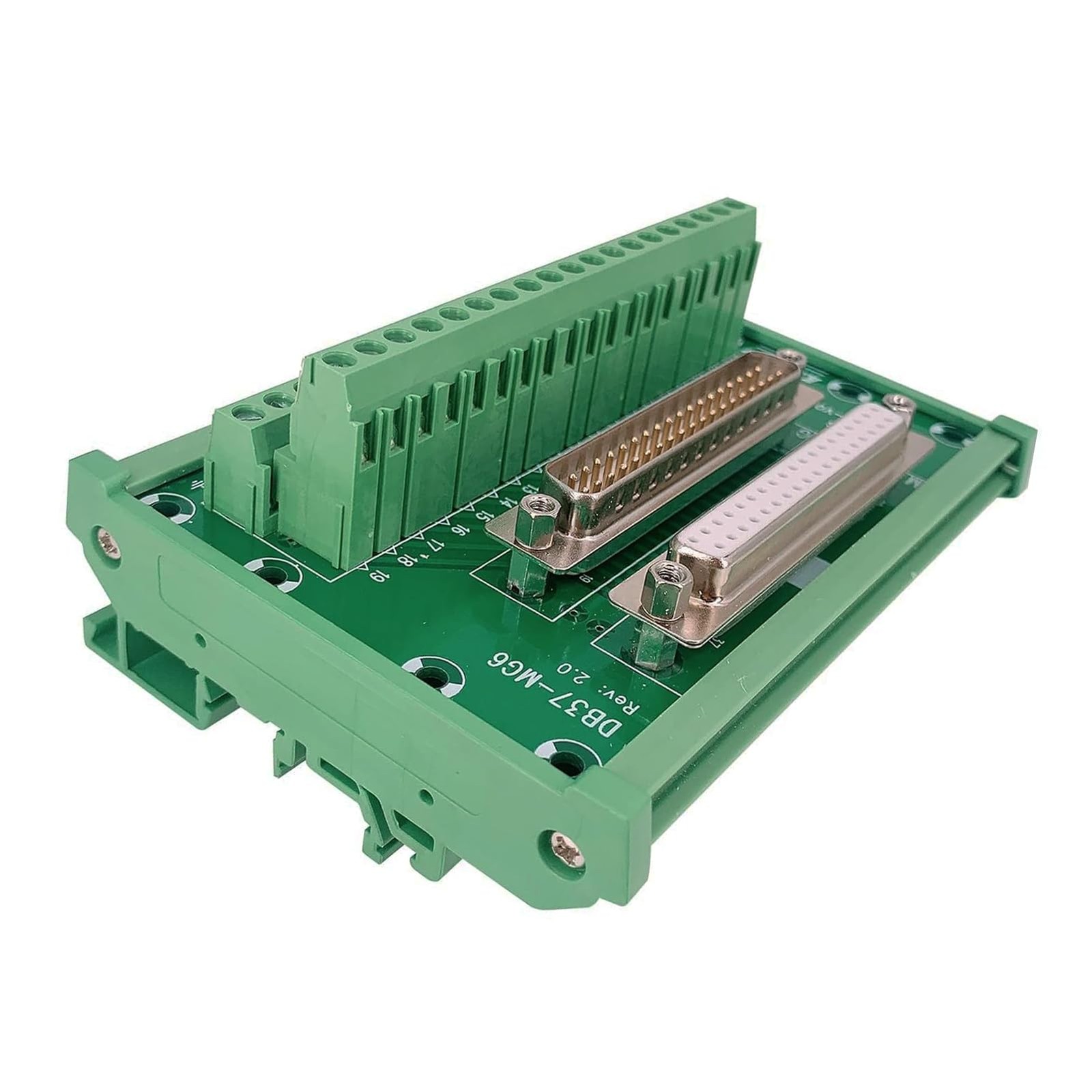 DB37 Solderless Male Female Header Breakout Connector RS232 D-SUB Serial to 3…