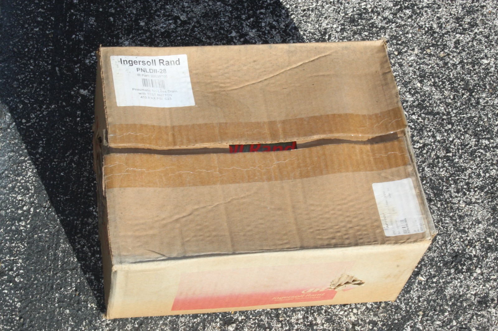 New Ingersoll-Rand PNLDII-28 Pneumatic No-Loss Drain w/Test Button 22699706