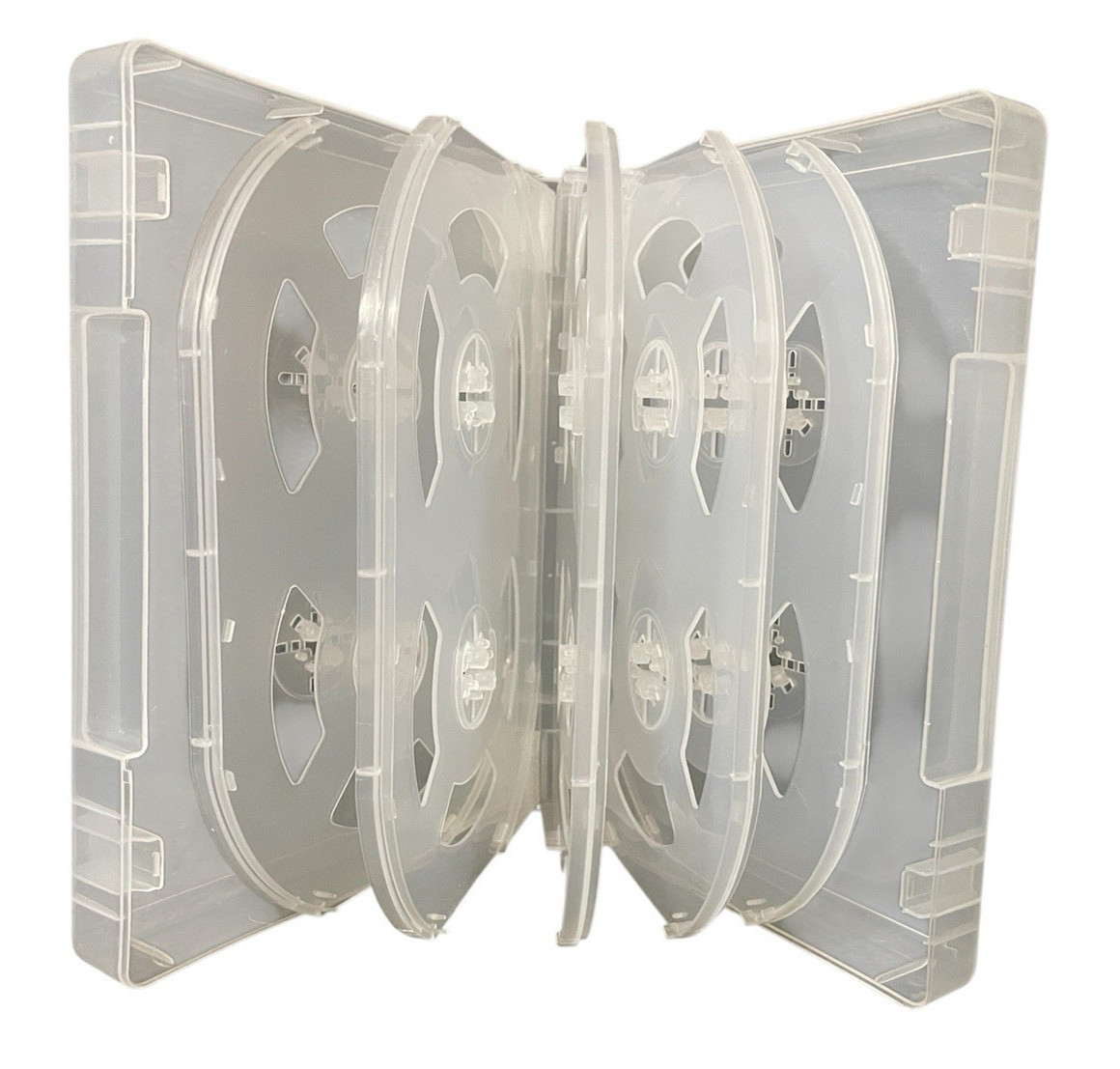 24 Disc DVD Chubby Case Clear Blu-ray Replacement 36.51 mm