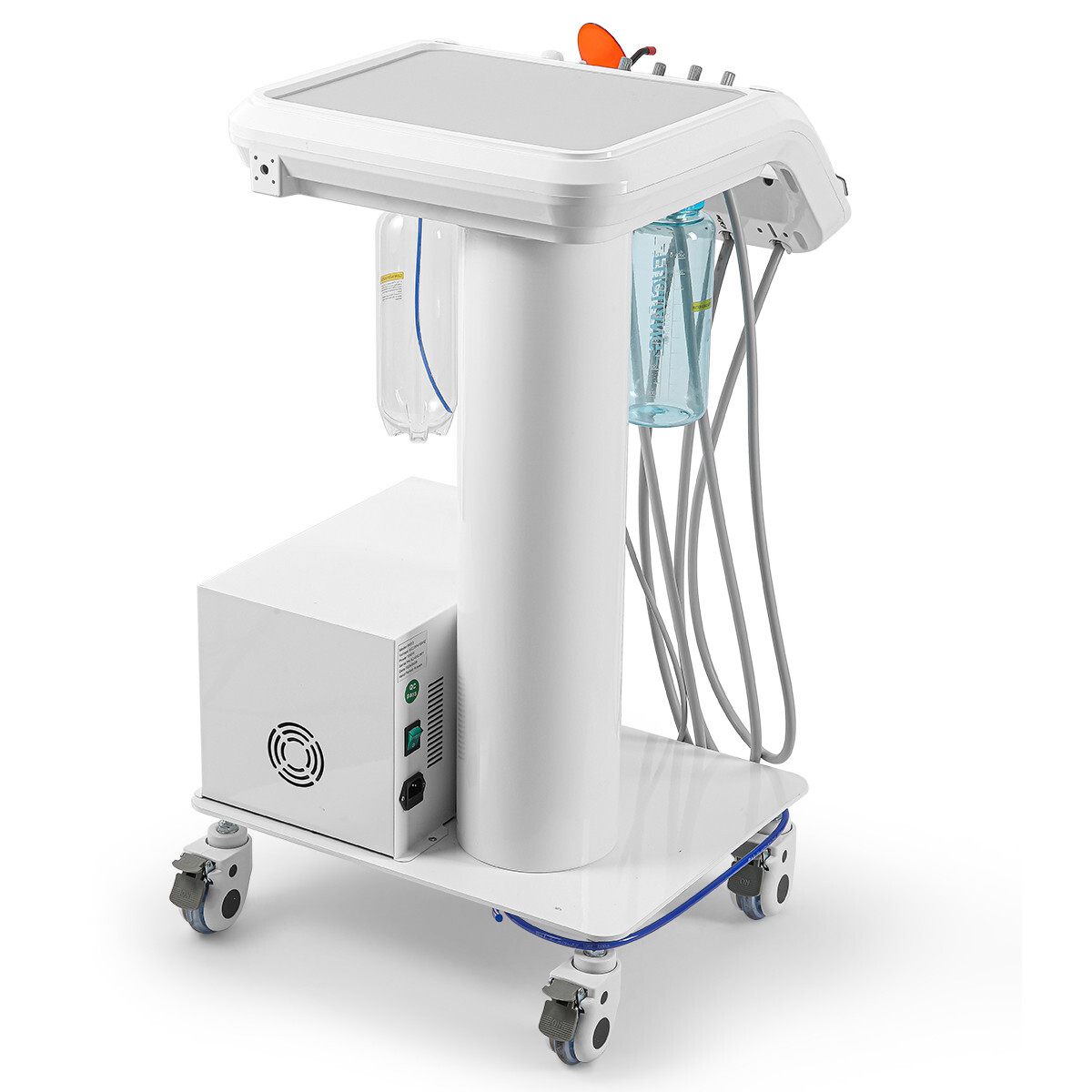 Portable Dental Delivery Unit Air Compressor Suction Unit 4 Holes /Handpiece Kit