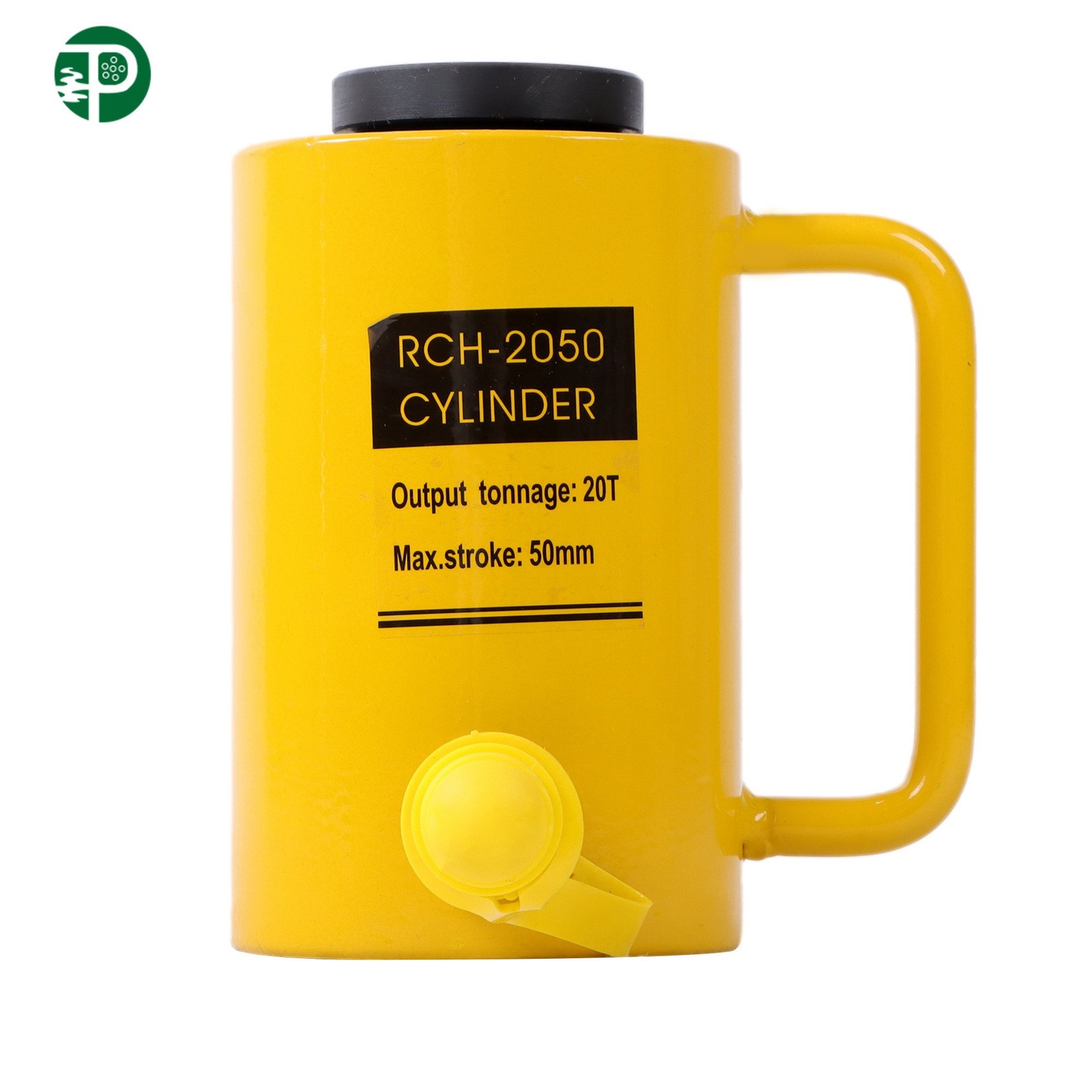 20 Ton Capacity Hollow Hydraulic Cylinder 2″ 50mm Stroke Single Acting NEW