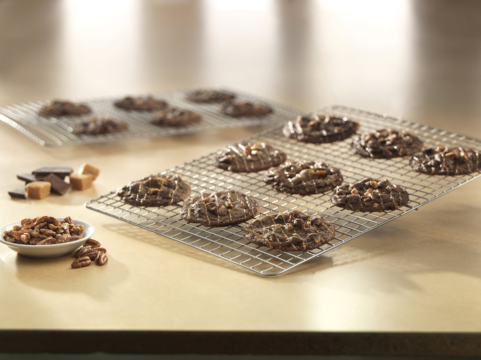 USA Pan Half Sheet Cooling Rack, Nonstick Aluminized Steel