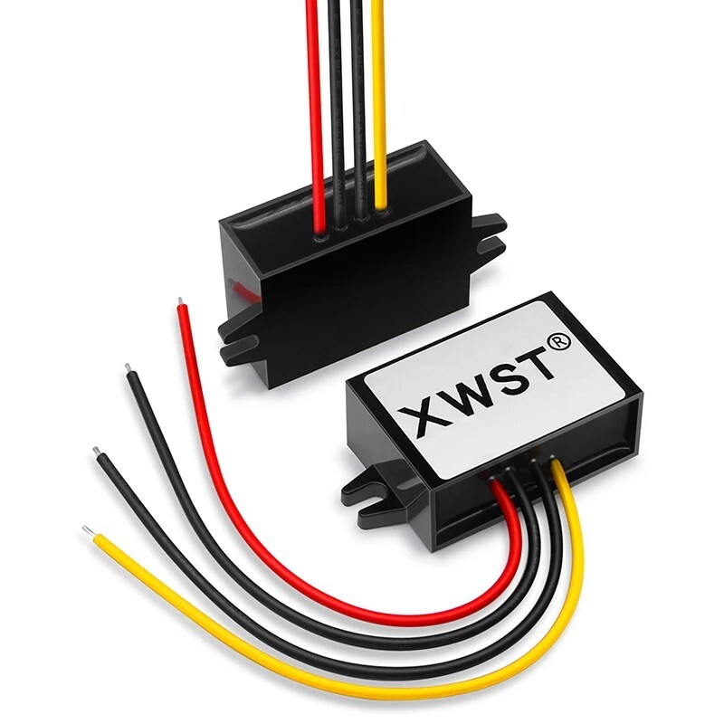 Metal DC DC Converter Power Step Down Buck Regulator Transformer Adapter 12-48V
