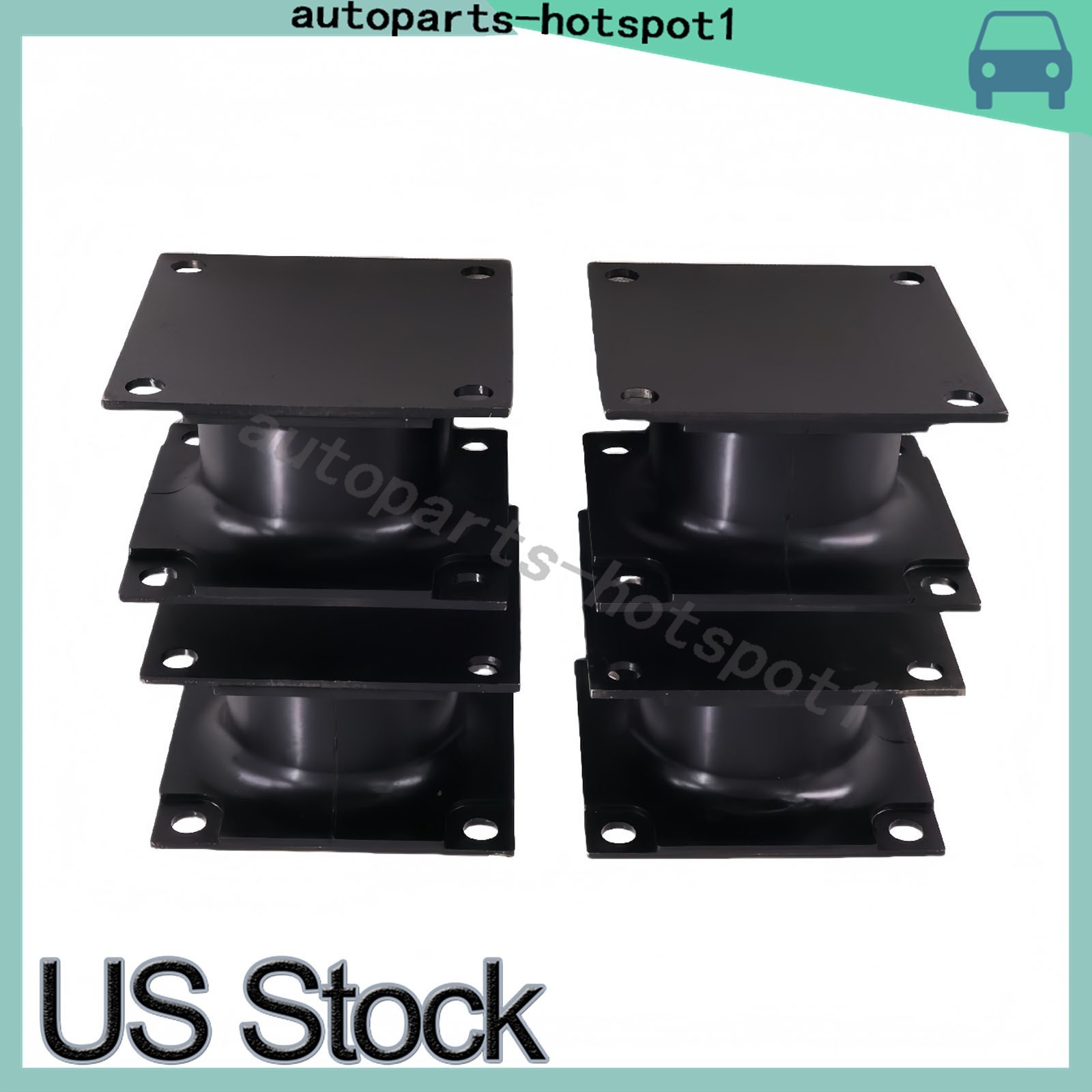 4X Vibratory Plate Compactor Rubber Isolator Shock Mount Fits Stanley Hydraulic
