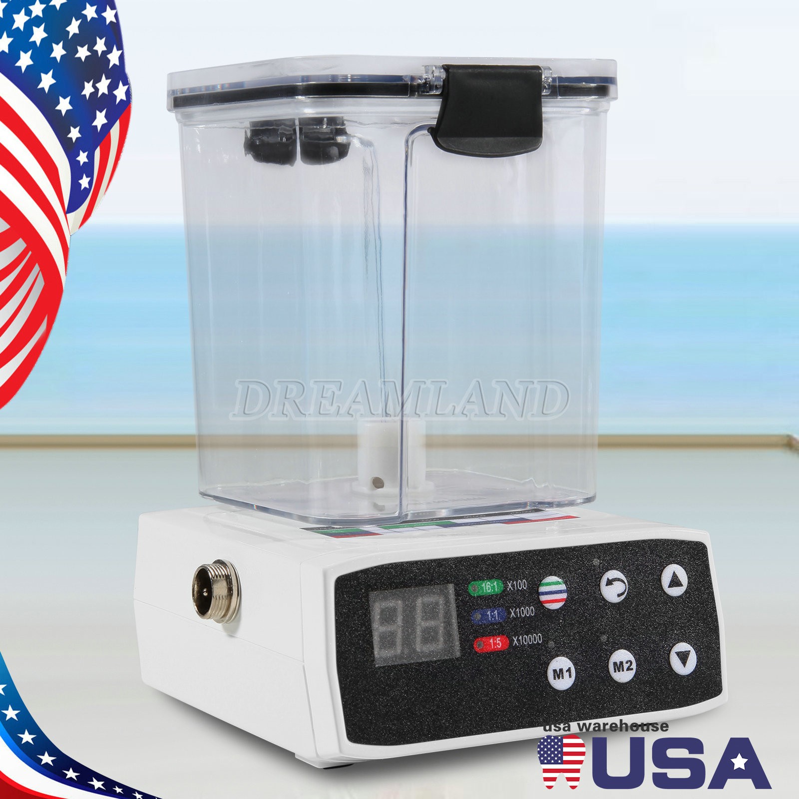 Dental Brushless LED Electric Motor Water Tank fit E type 1:5 1:1 LED Handpiece
