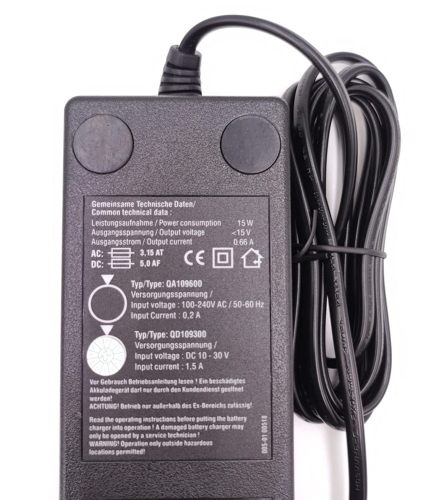 DC 10-30V QA109600 QD109300 Remote Battery Charger for HBC Radiomatic BA22503…