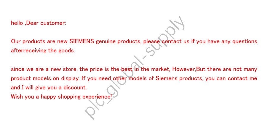 New Siemens Power Supply 6ES7307-1EA01-0AA0 6ES7 307-1EA01-0AA0 Fast delivery