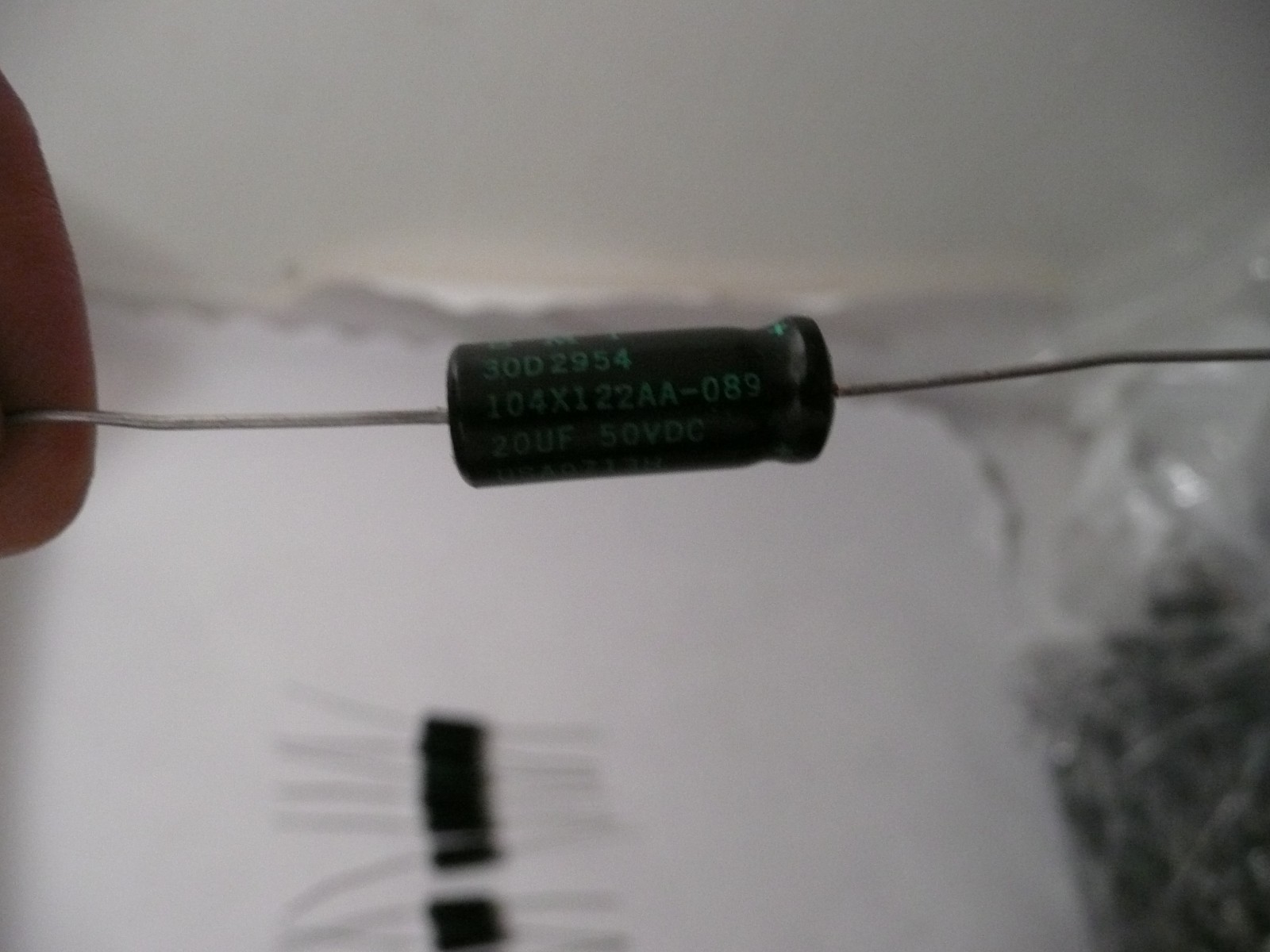 NEW LOT OF 10 BMI 104X122AA-089 20UF 50VDC 30D2954 USA0713H CAPACITORS, 10 PCS